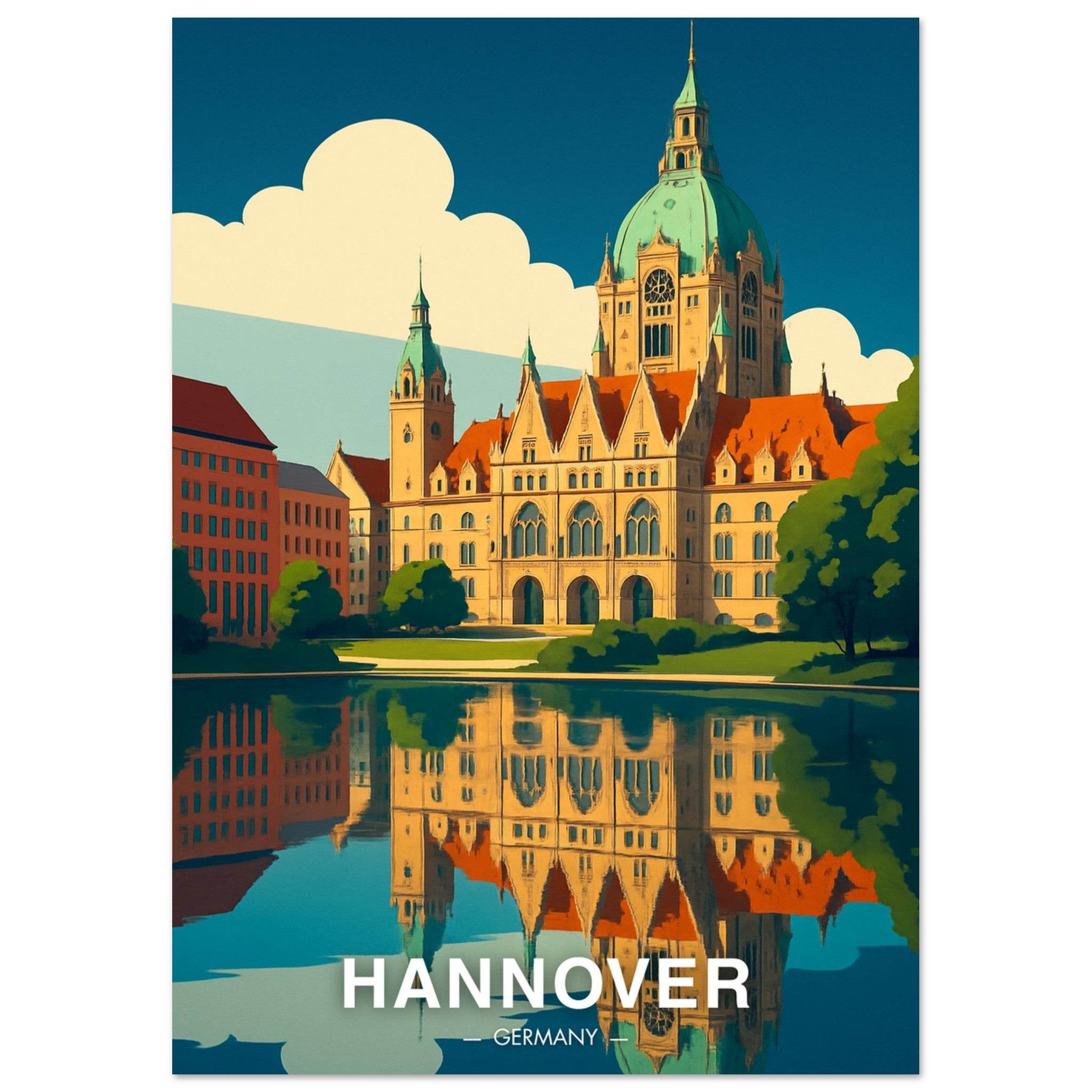 Hannover Poster - Geoprints