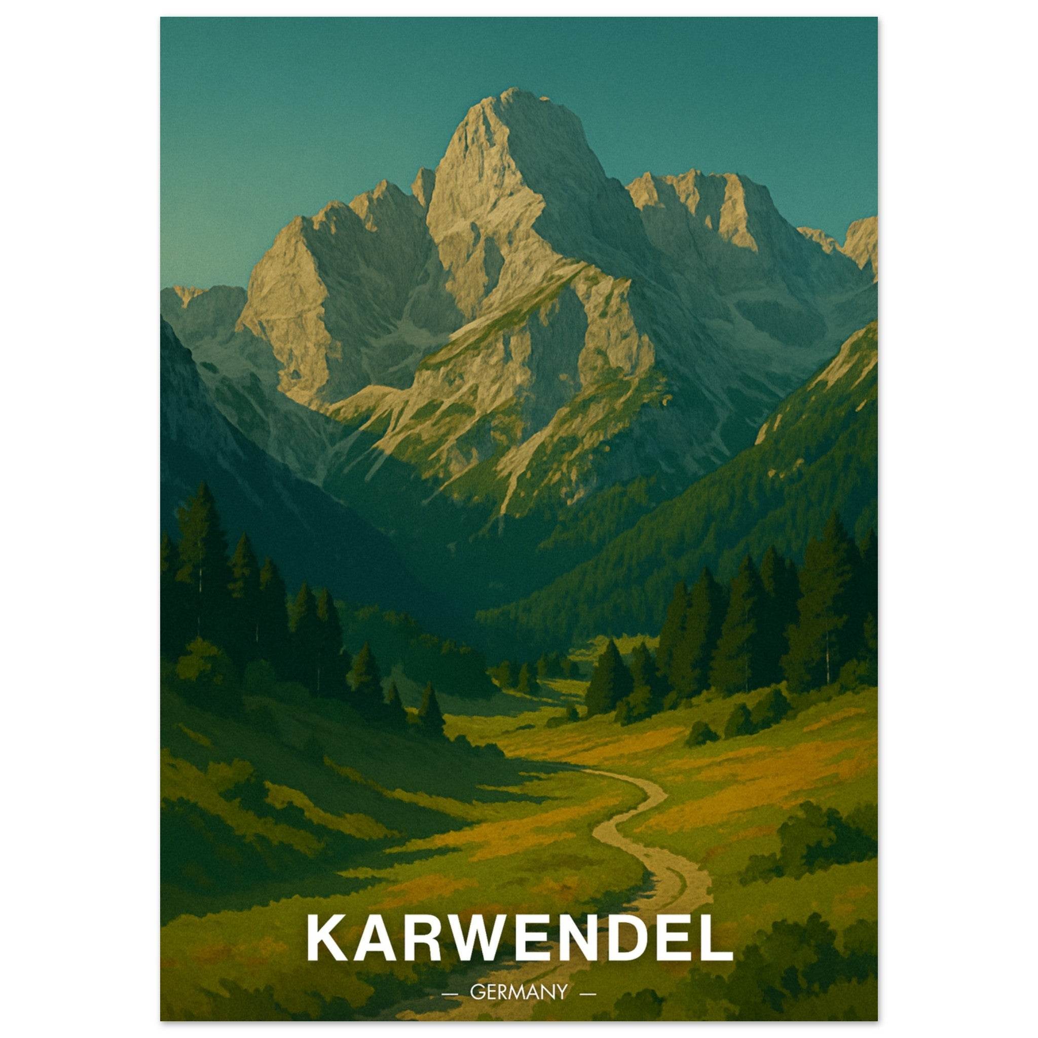 Karwendel Poster - Geoprints