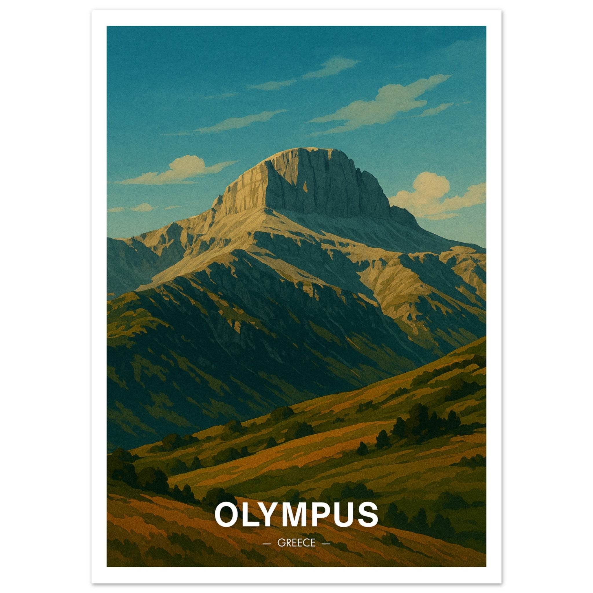 Olympus Poster - Geoprints