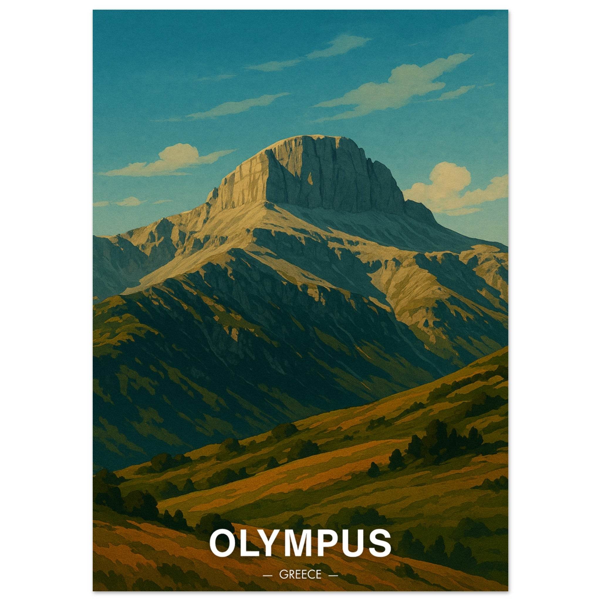 Olympus Poster - Geoprints