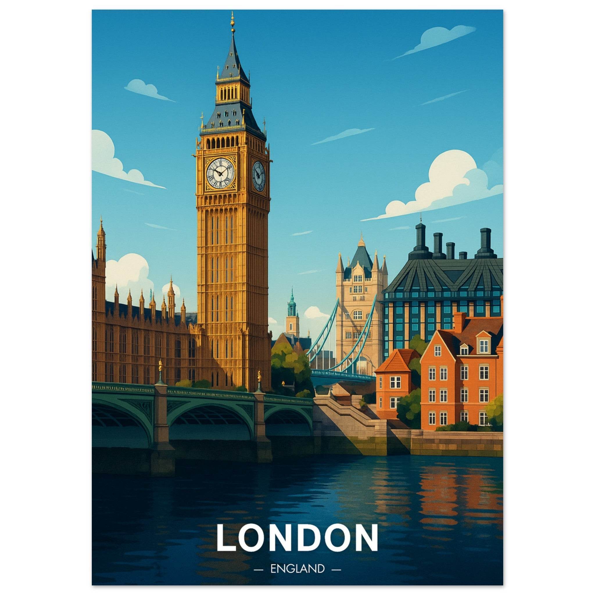 London Poster - Geoprints