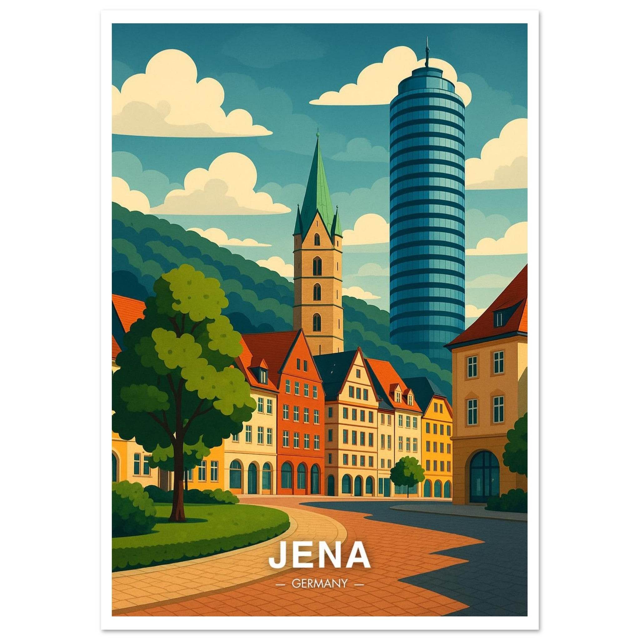 Jena Poster - Geoprints