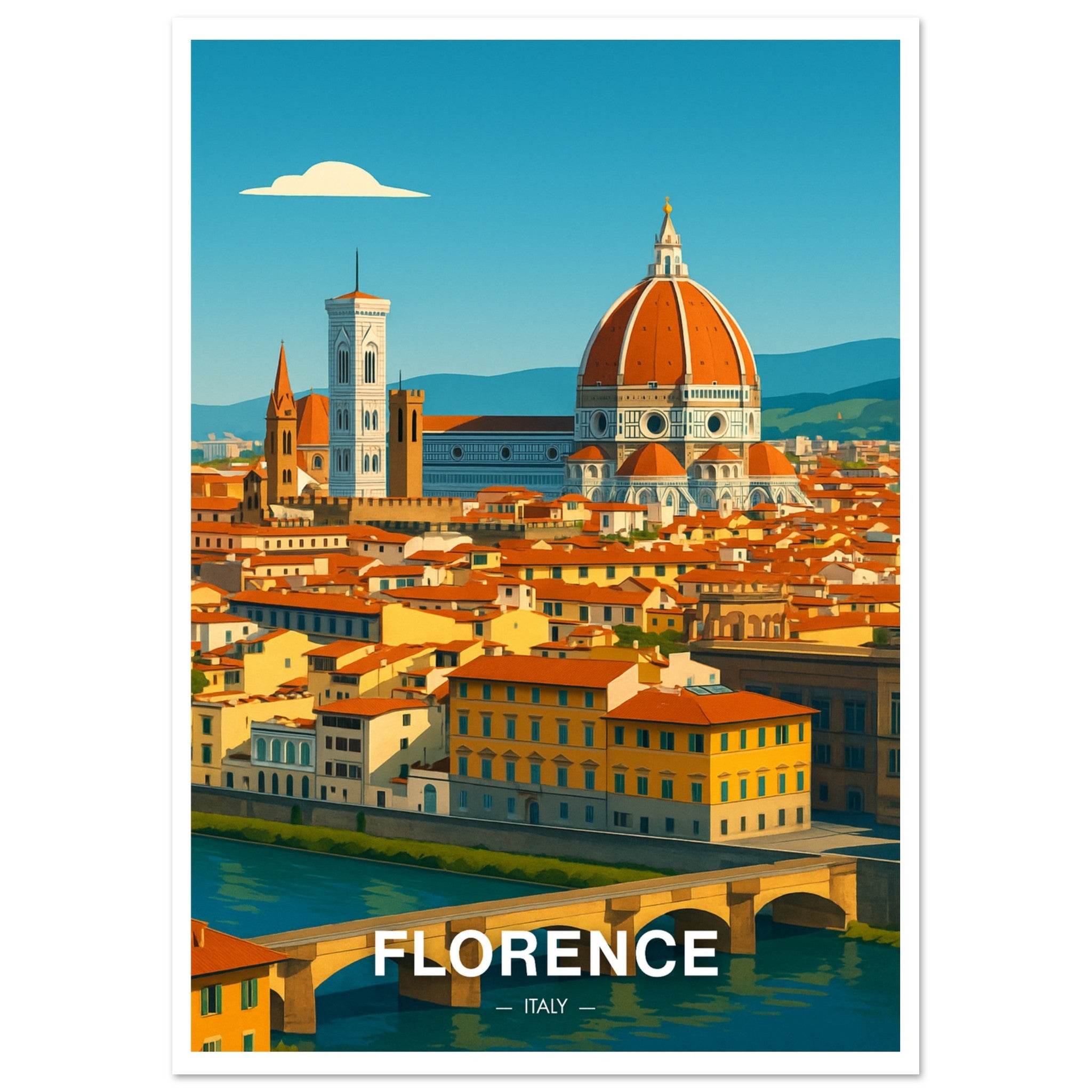 Florenz Poster - Geoprints