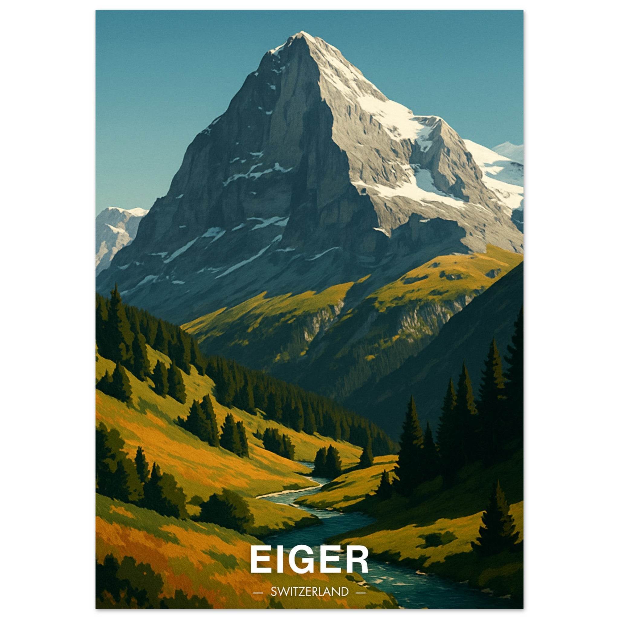 Eiger Poster - Geoprints