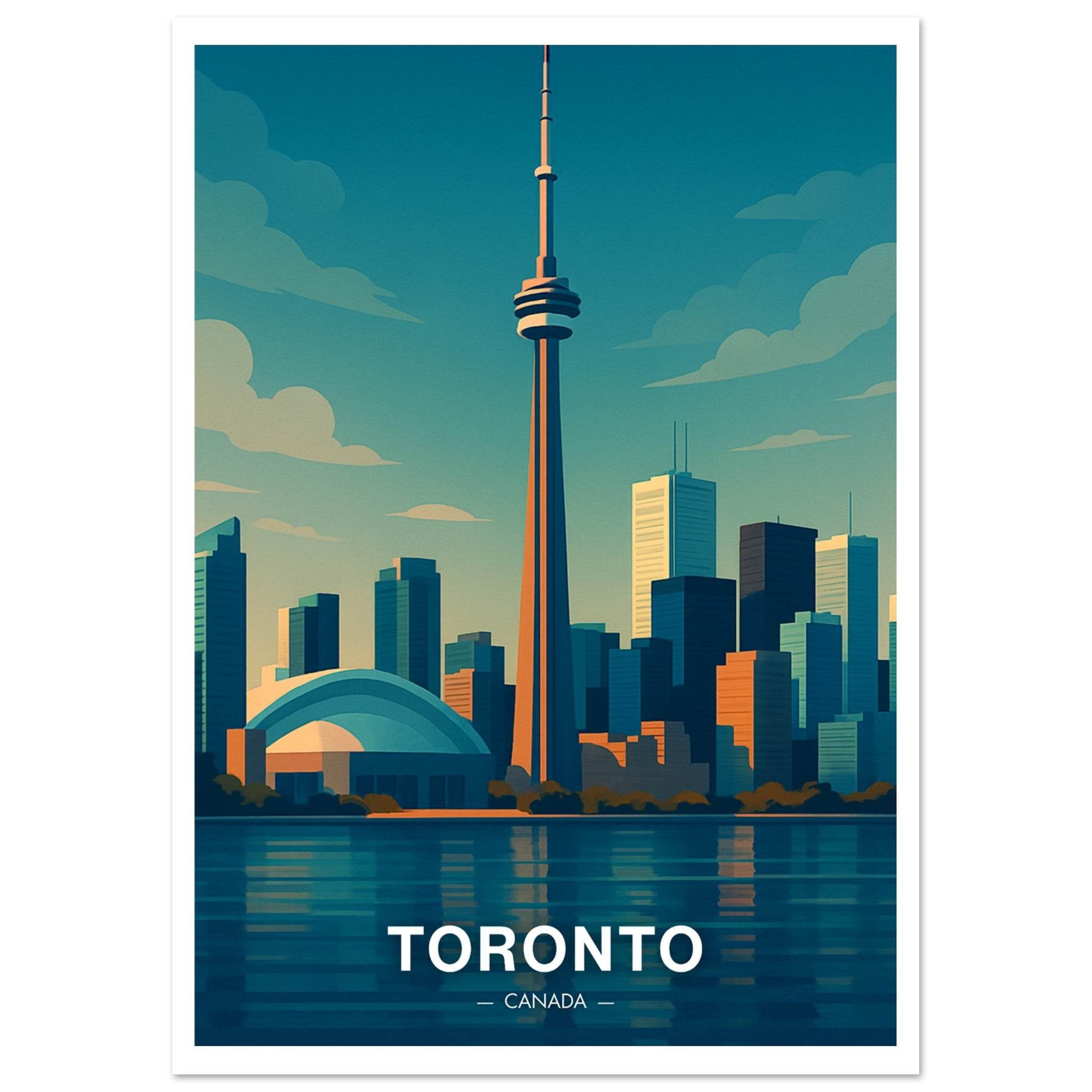 Toronto Poster - Geoprints