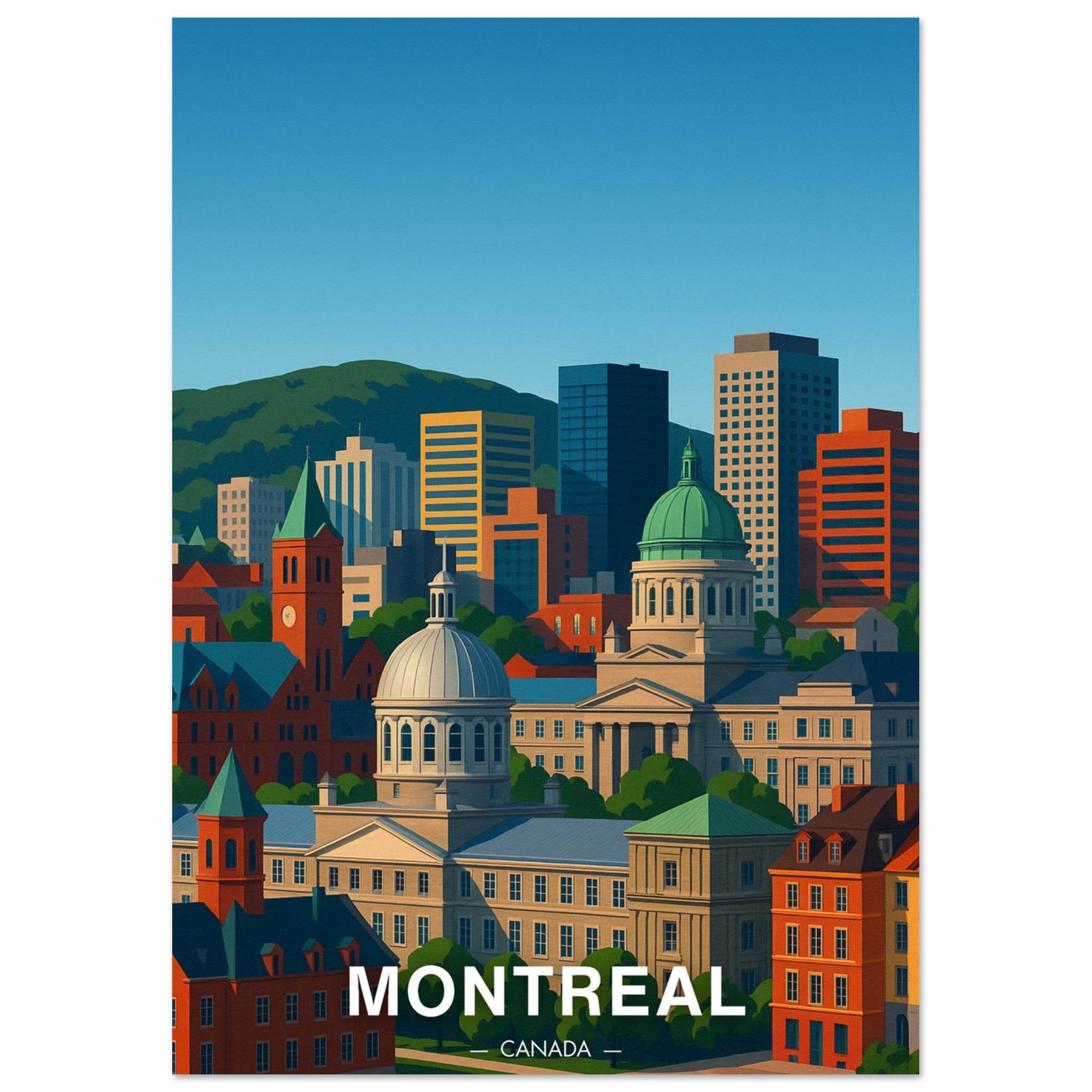 Montreal Poster - Geoprints
