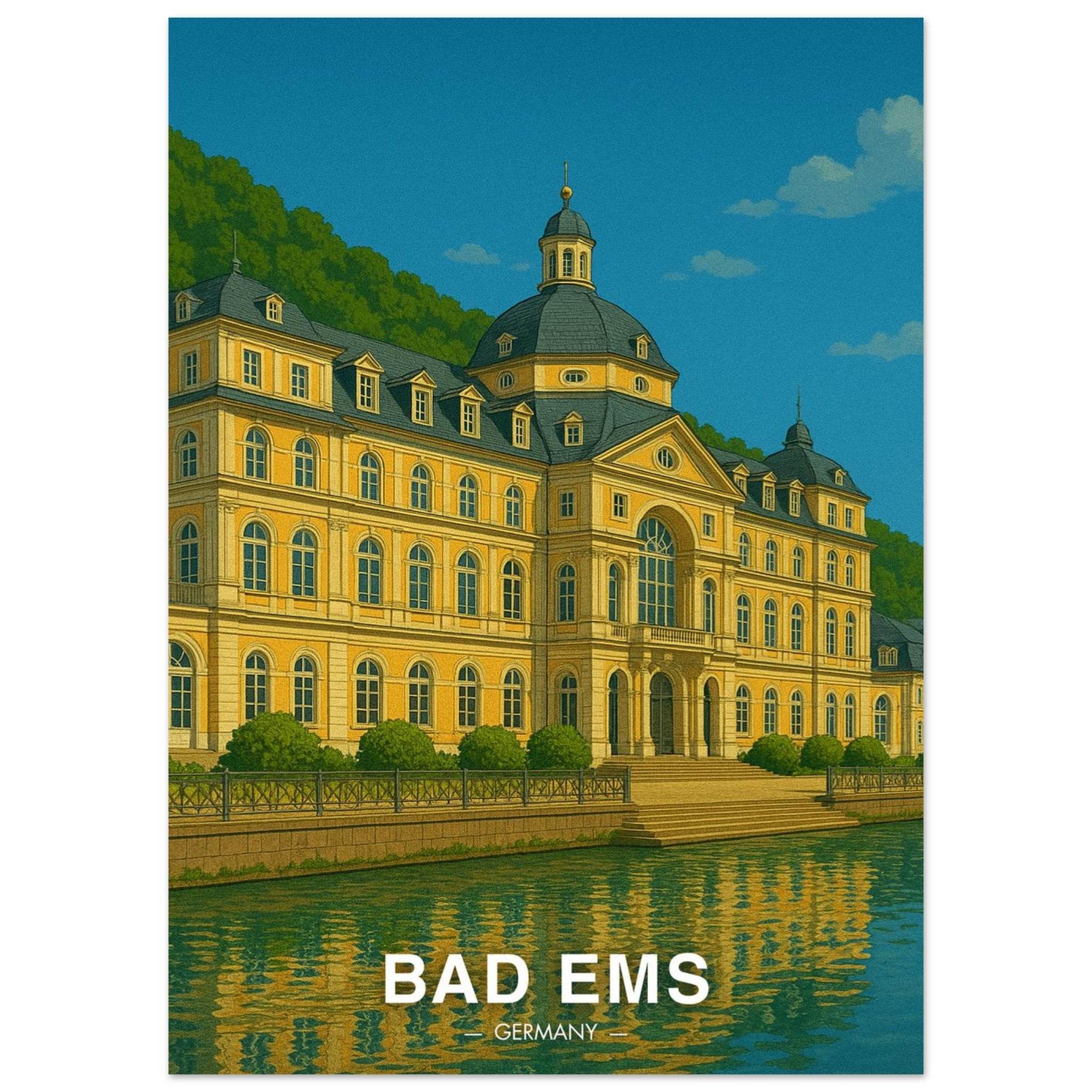 Bad Ems Poster - Geoprints