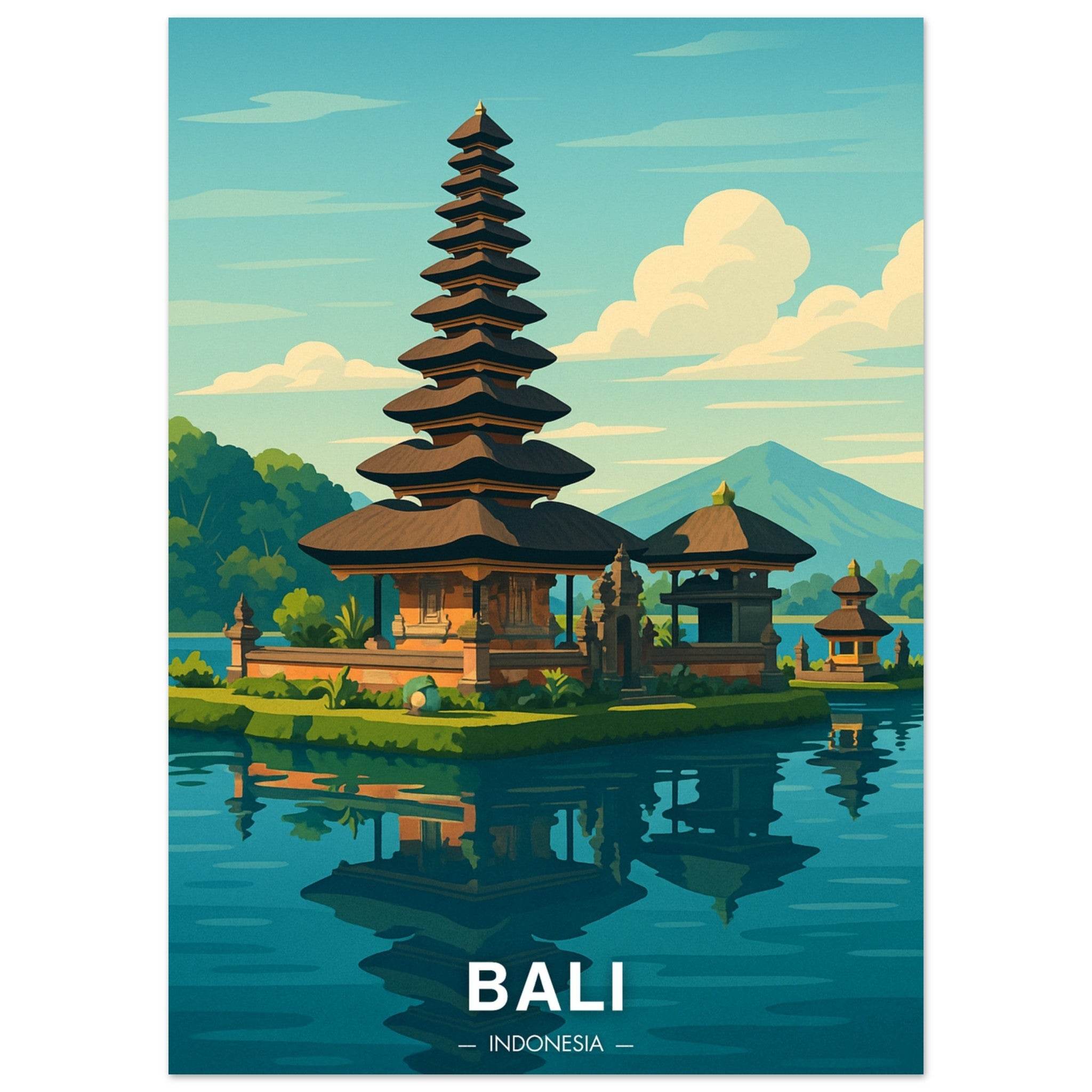Bali Poster - Geoprints