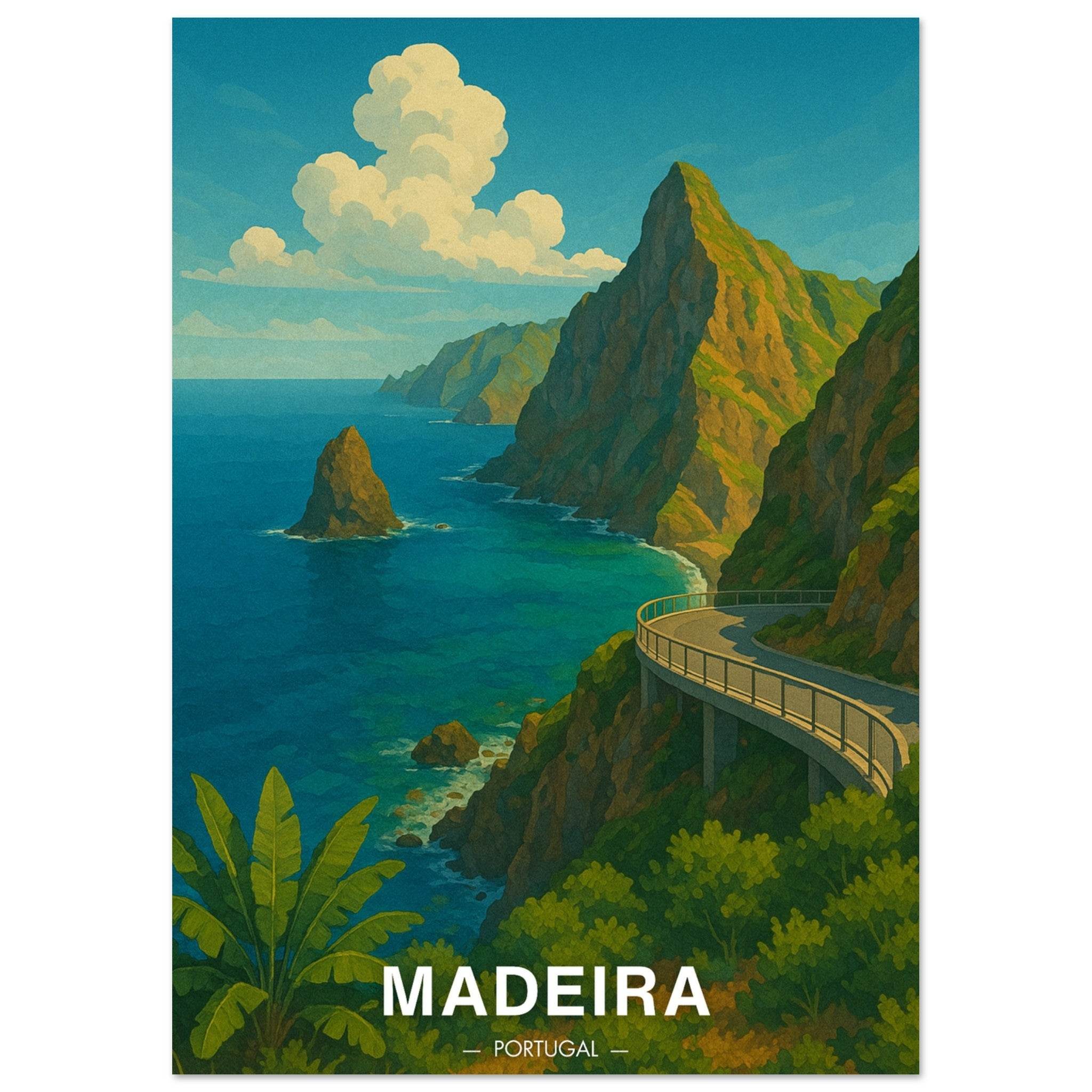 Madeira Poster - Geoprints