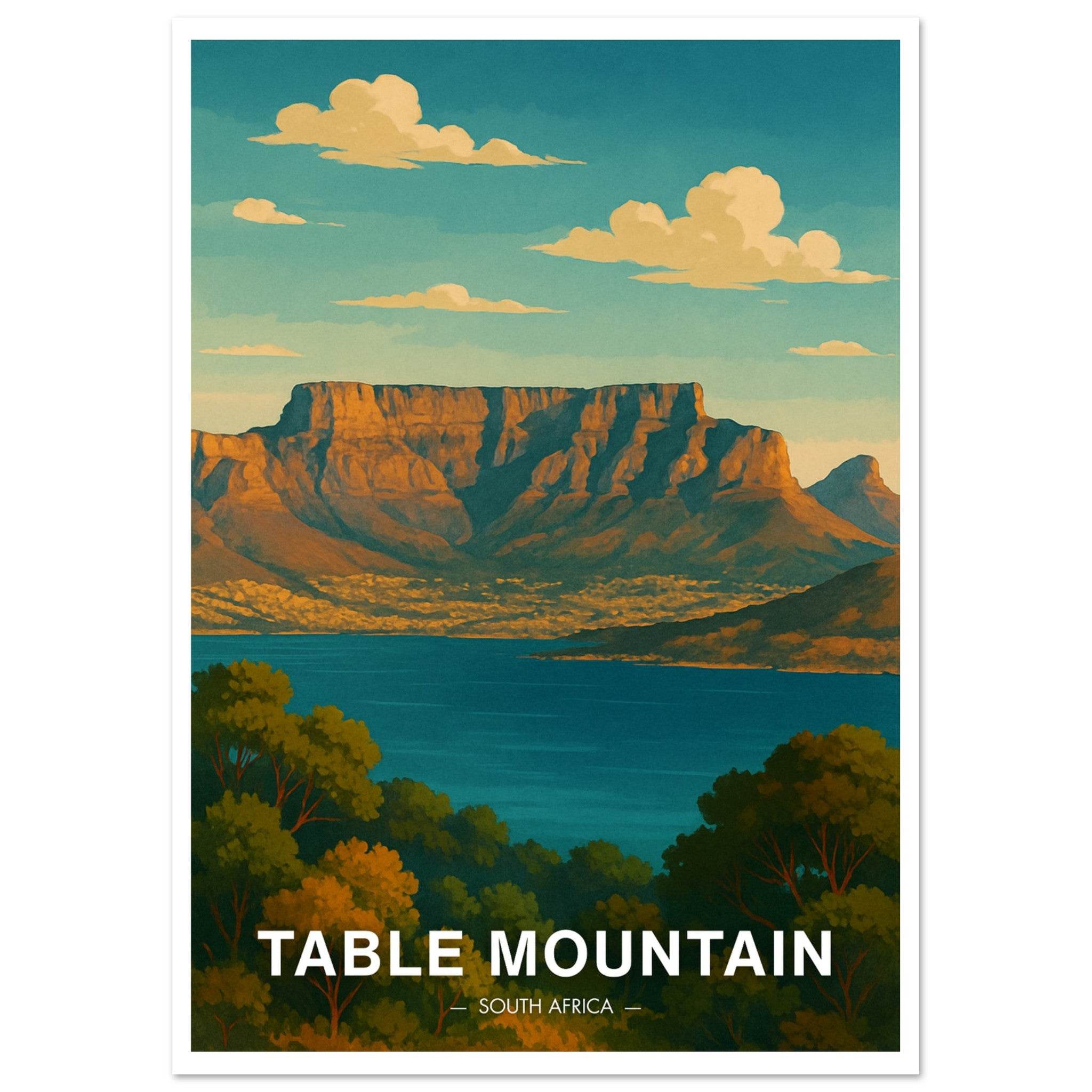 Tafelberge Poster - Geoprints