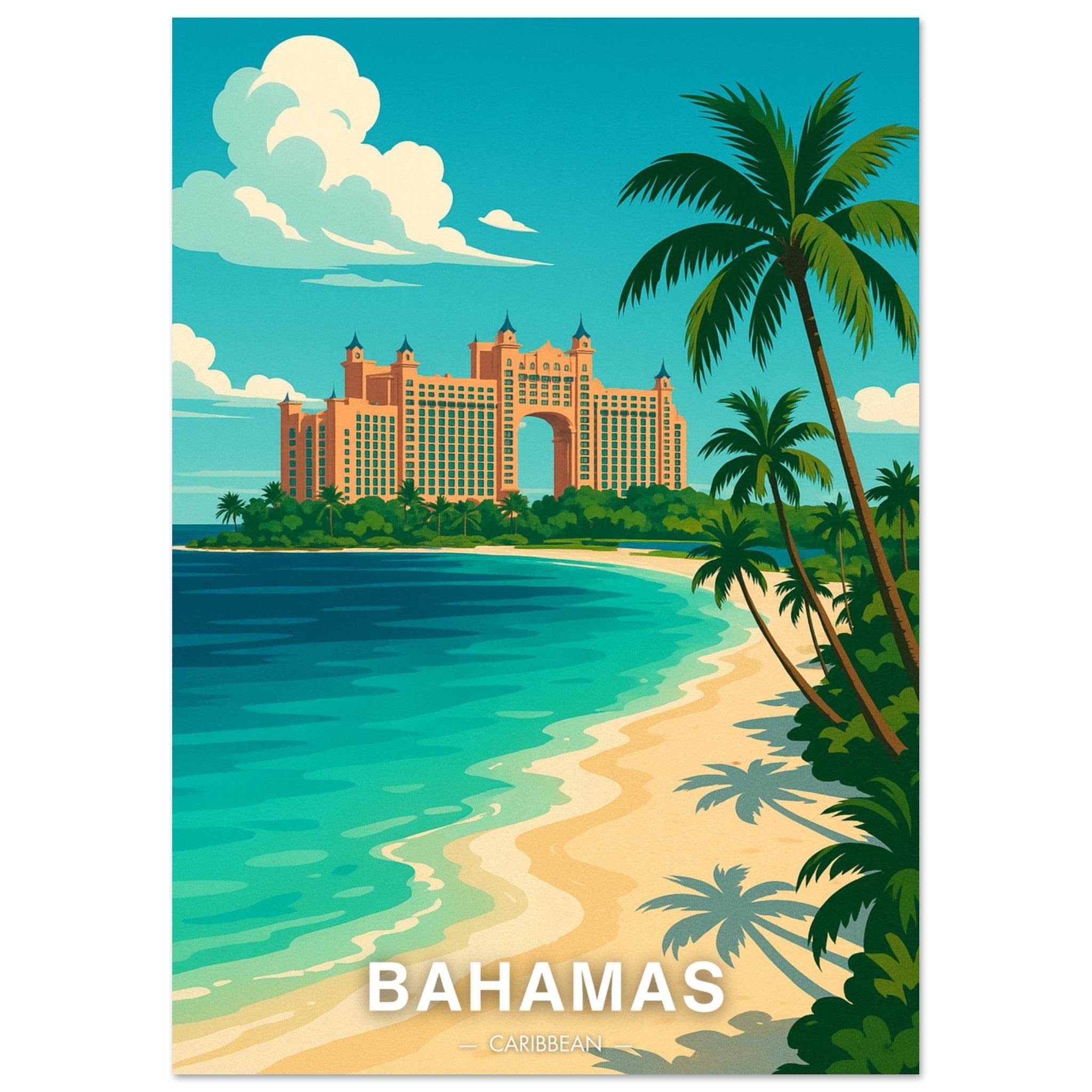 Bahamas Poster - Geoprints