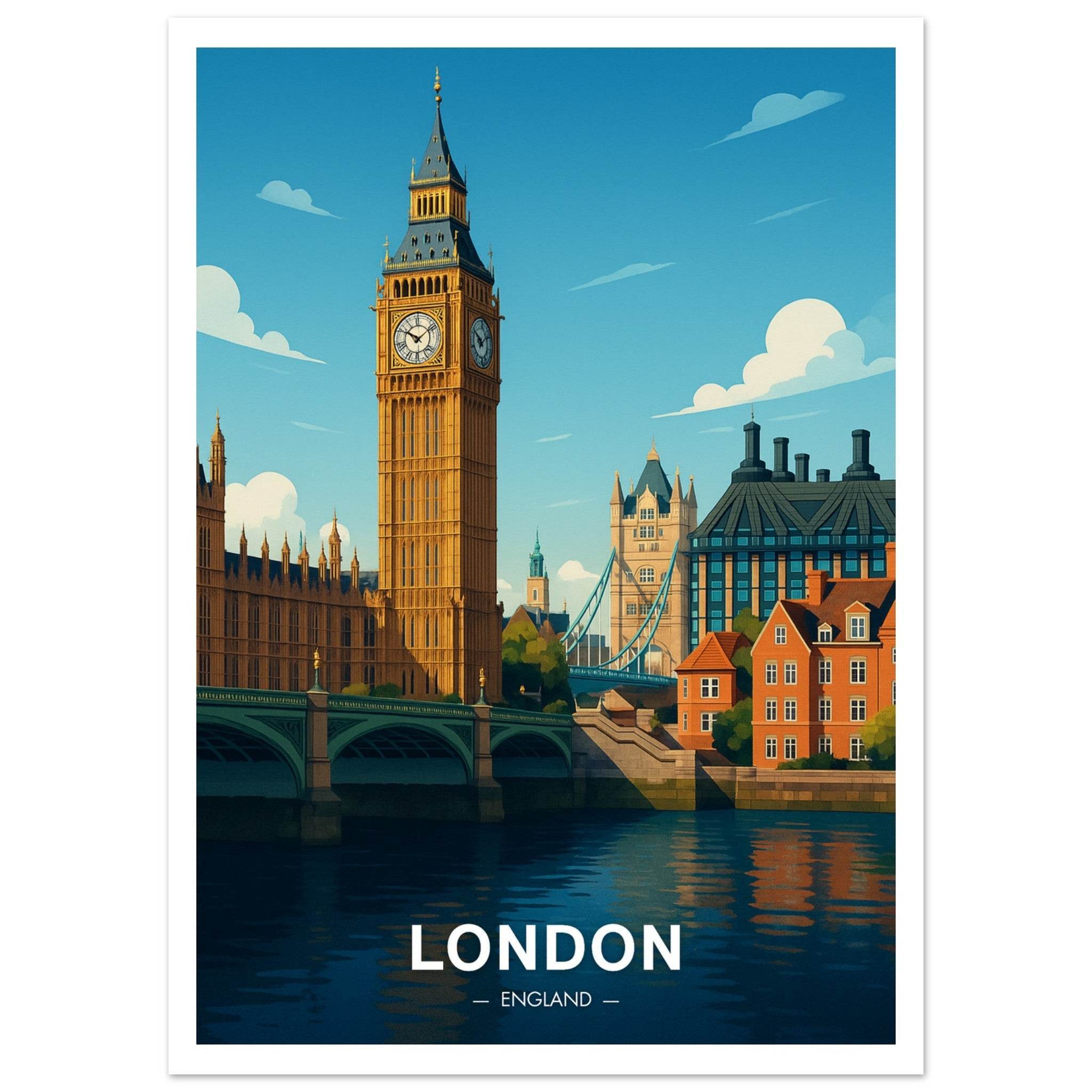 London Poster - Geoprints