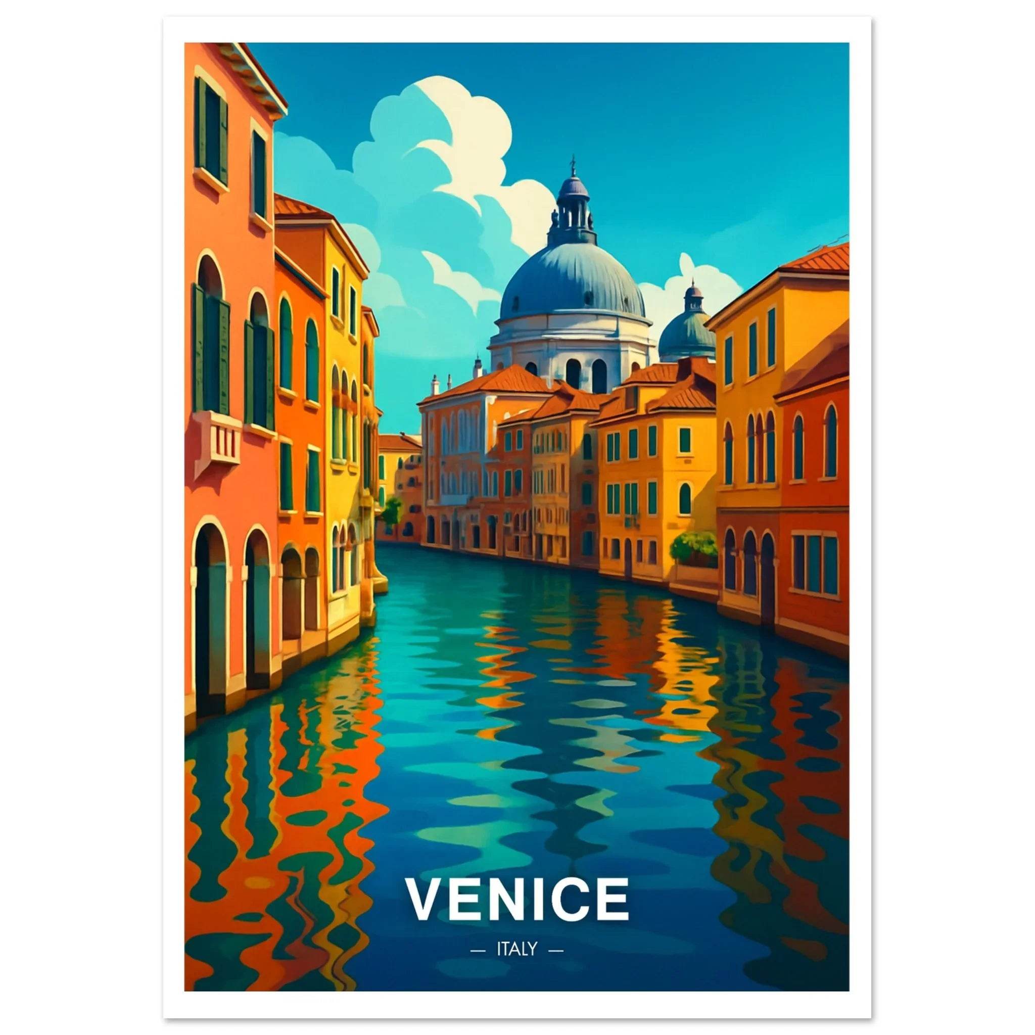 Venedig Poster - Geoprints