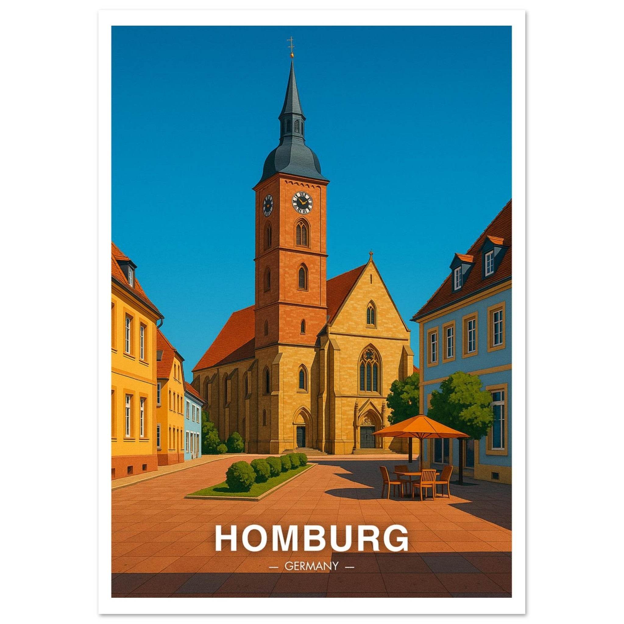 Homburg Poster - Geoprints