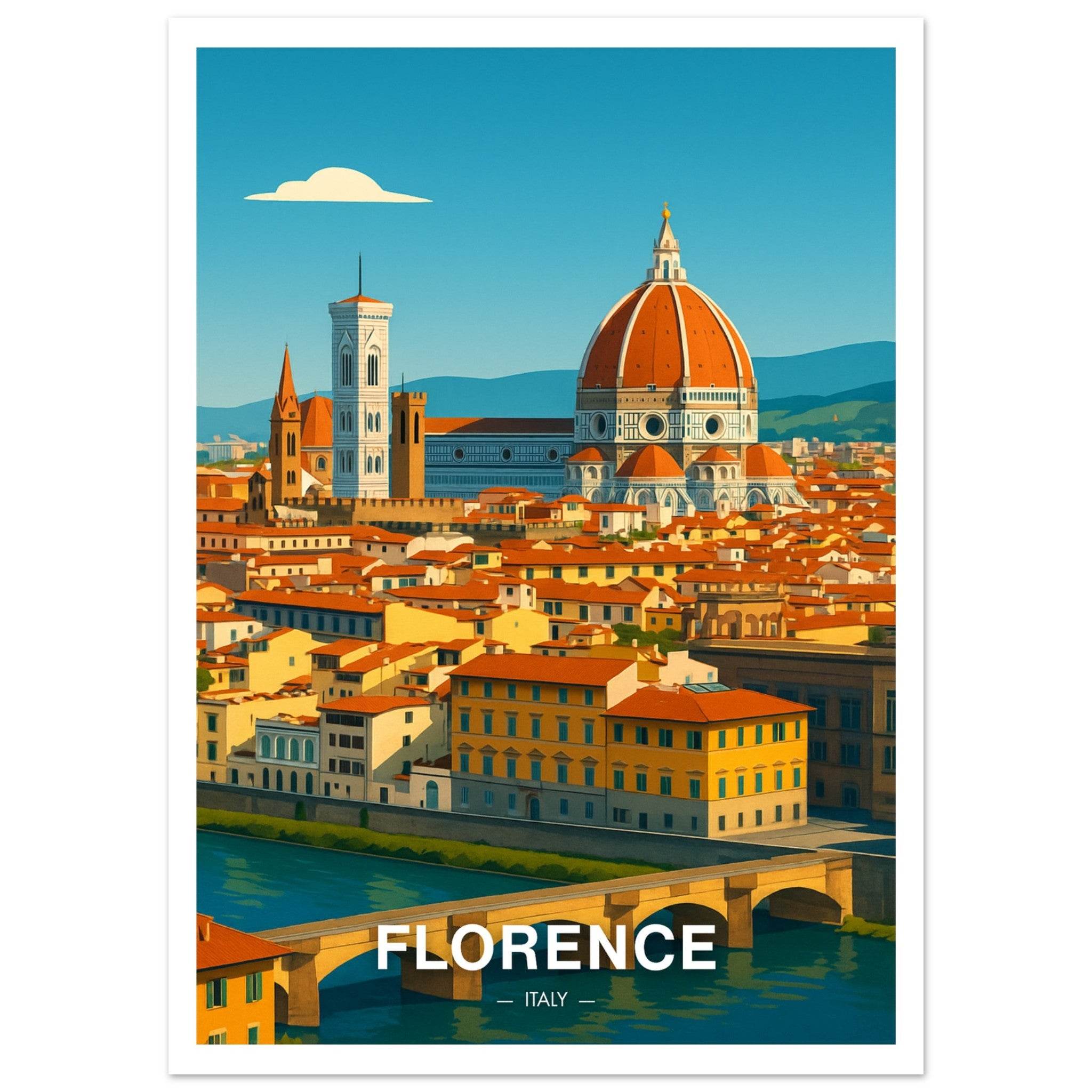 Florenz Poster - Geoprints