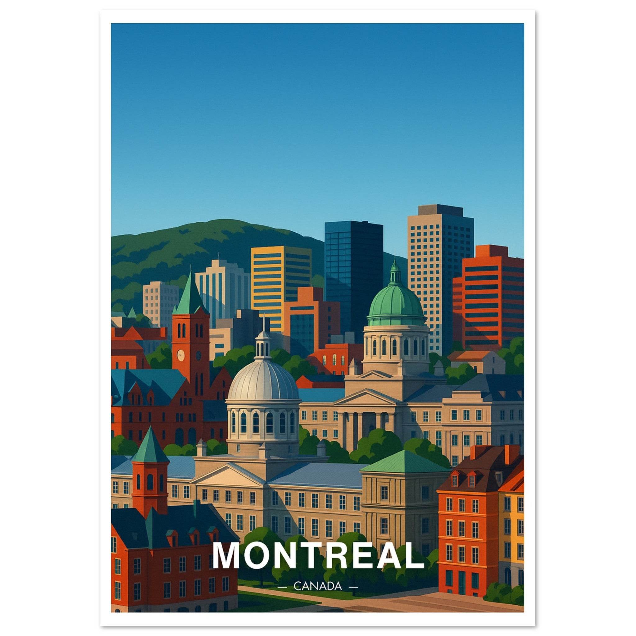 Montreal Poster - Geoprints