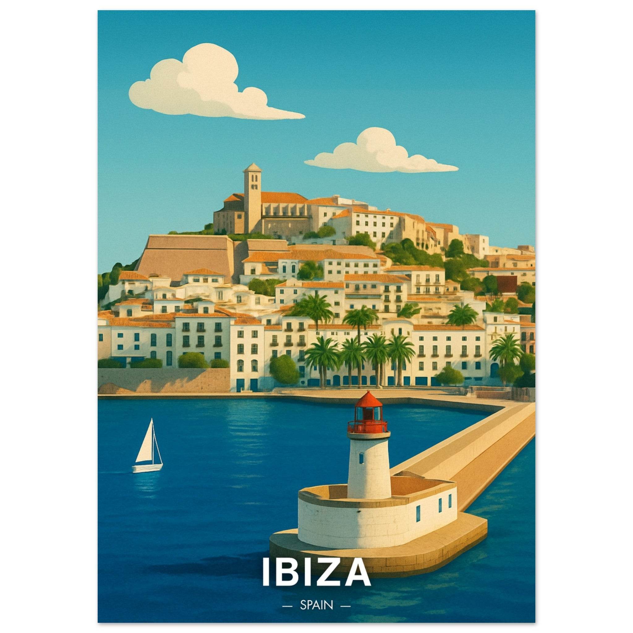 Ibiza Poster - Geoprints