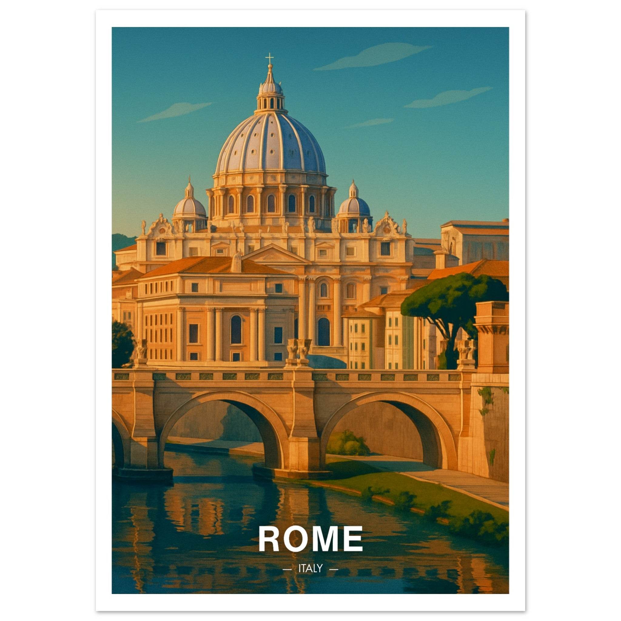 Rom Poster - Geoprints