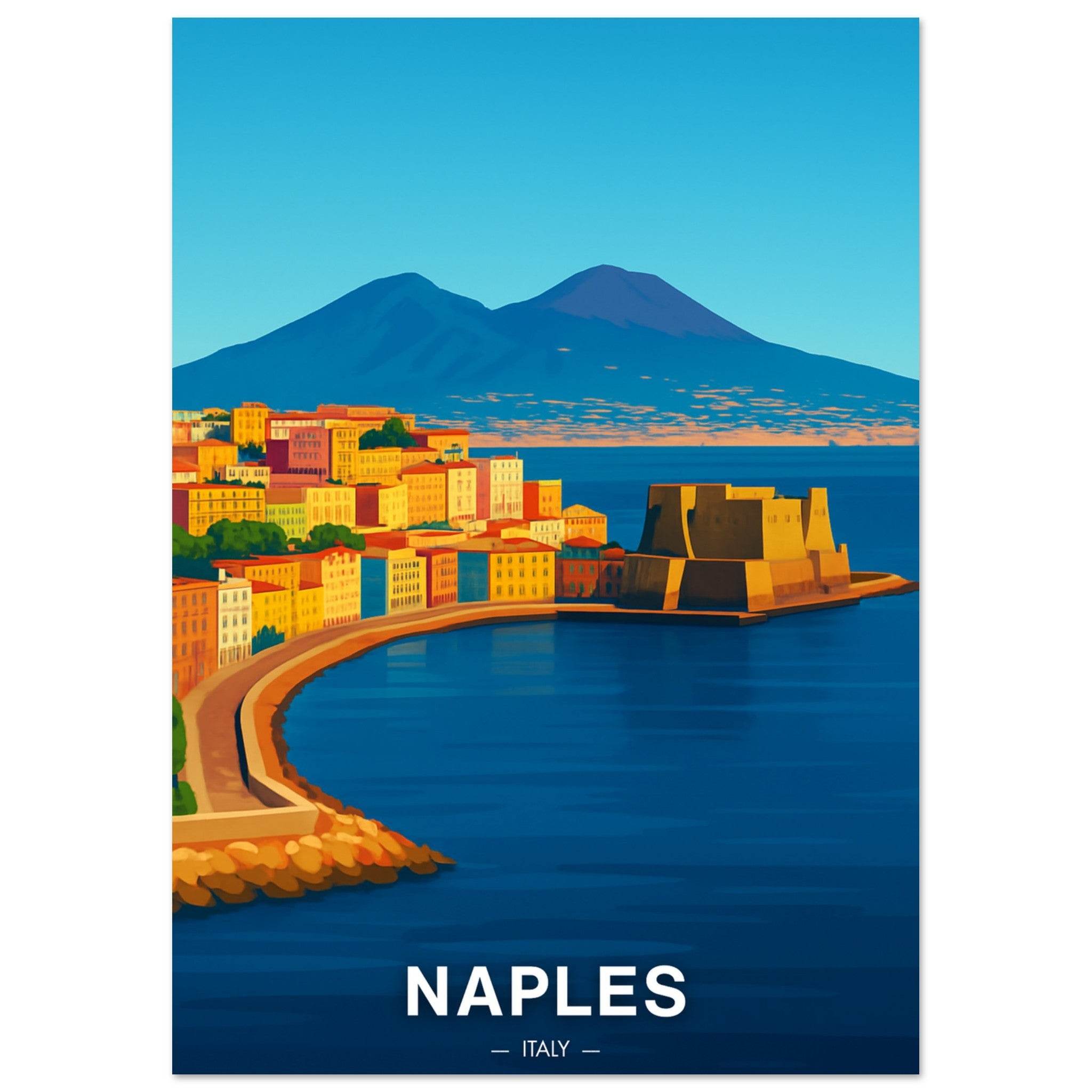 Neapel Poster - Geoprints