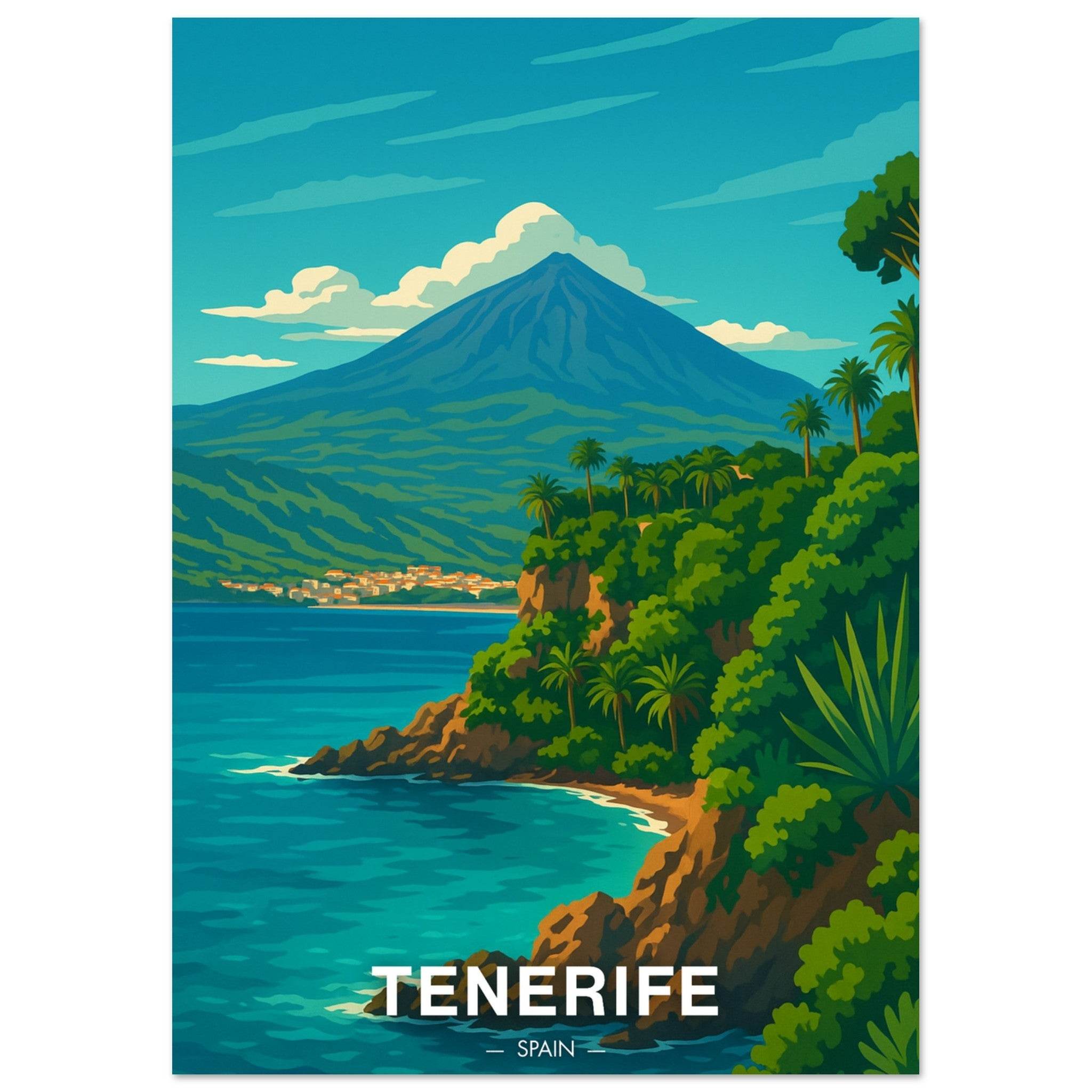 Teneriffa Poster - Geoprints