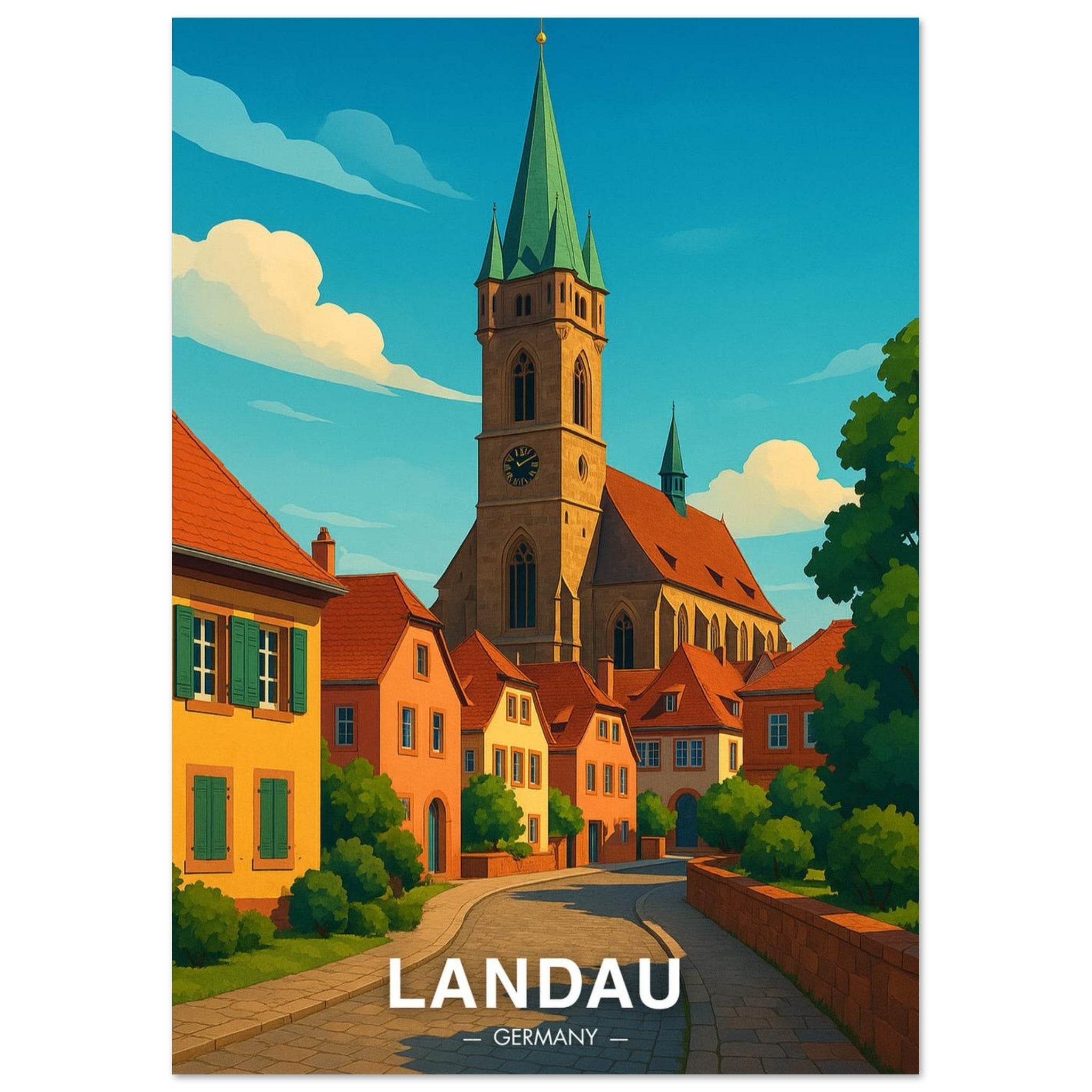 Landau Poster - Geoprints