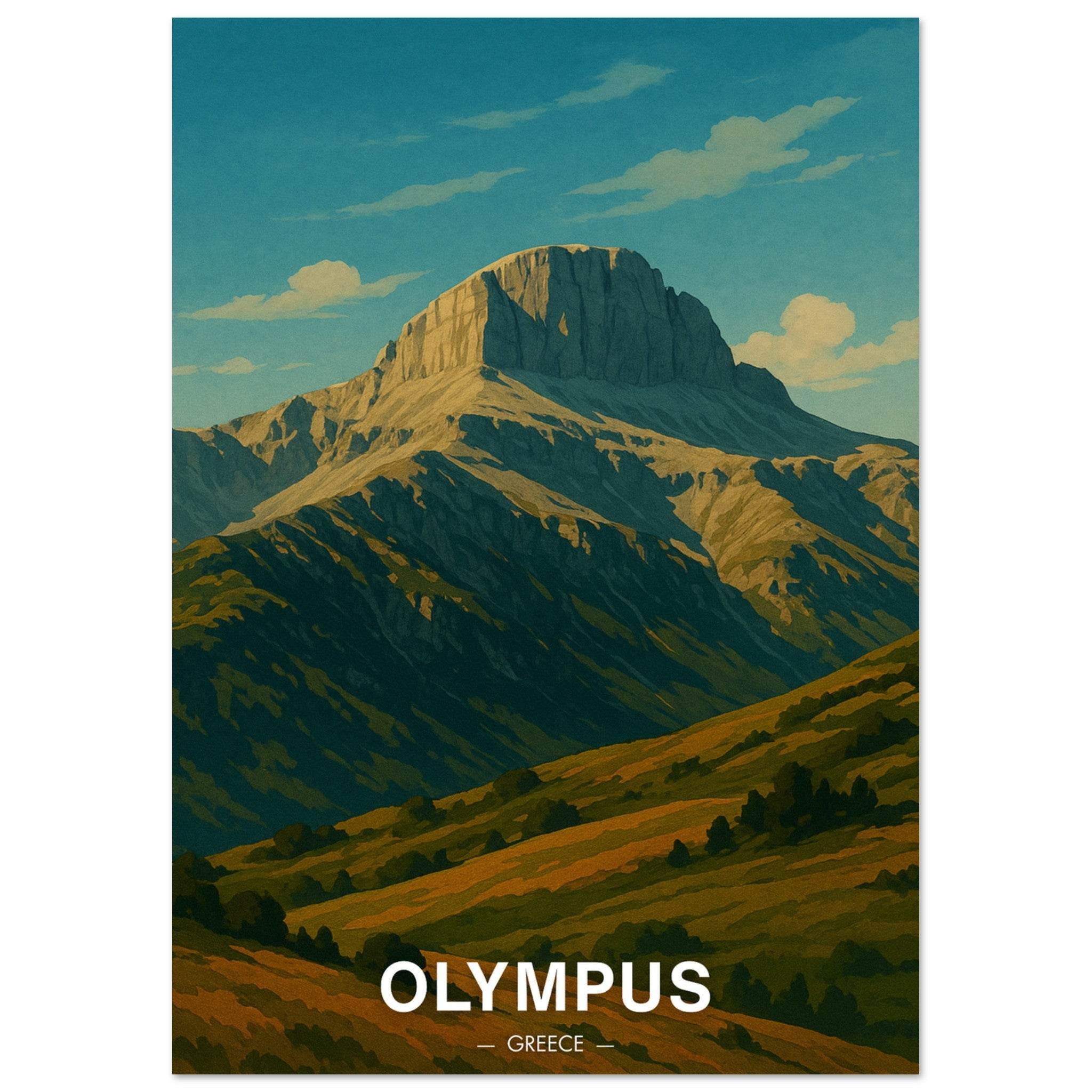 Olympus Poster - Geoprints