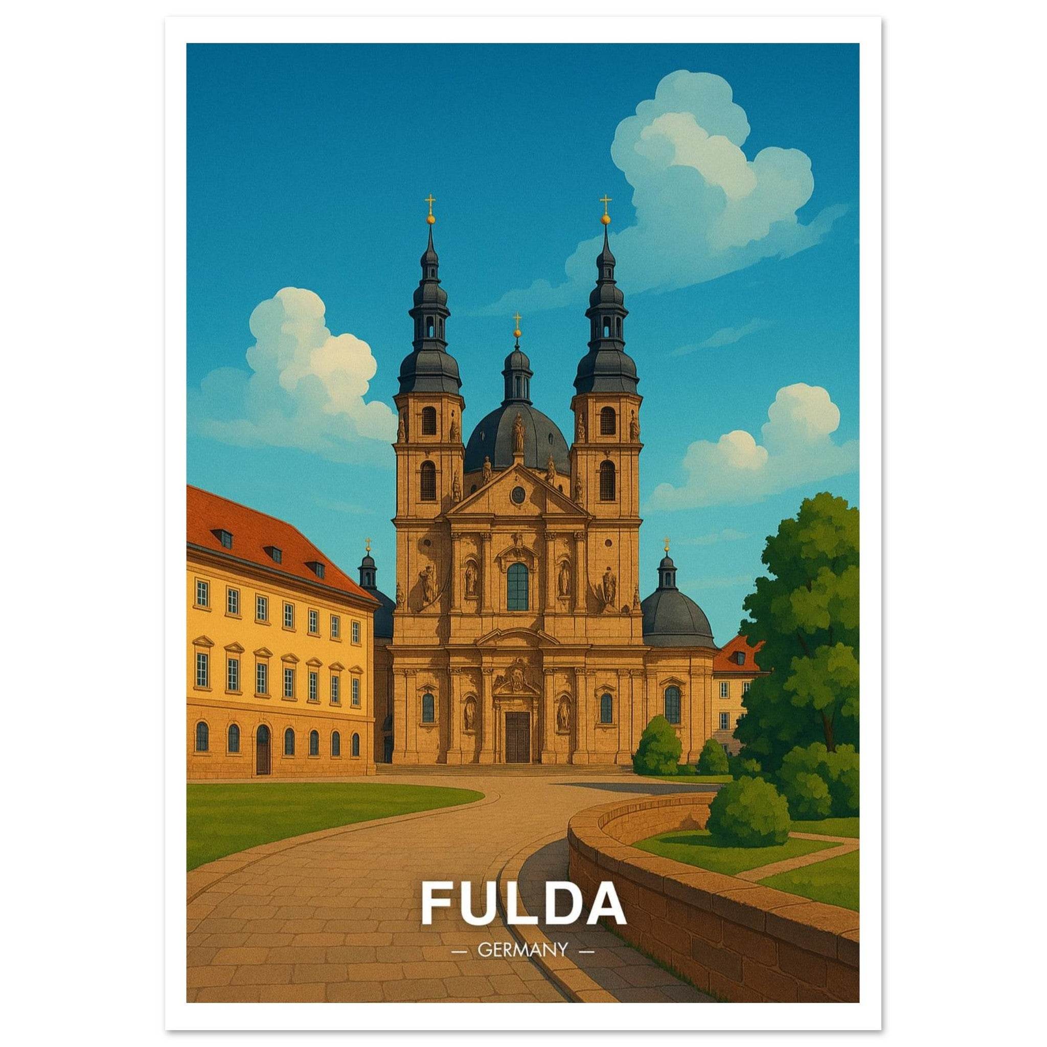 Fulda Poster - Geoprints
