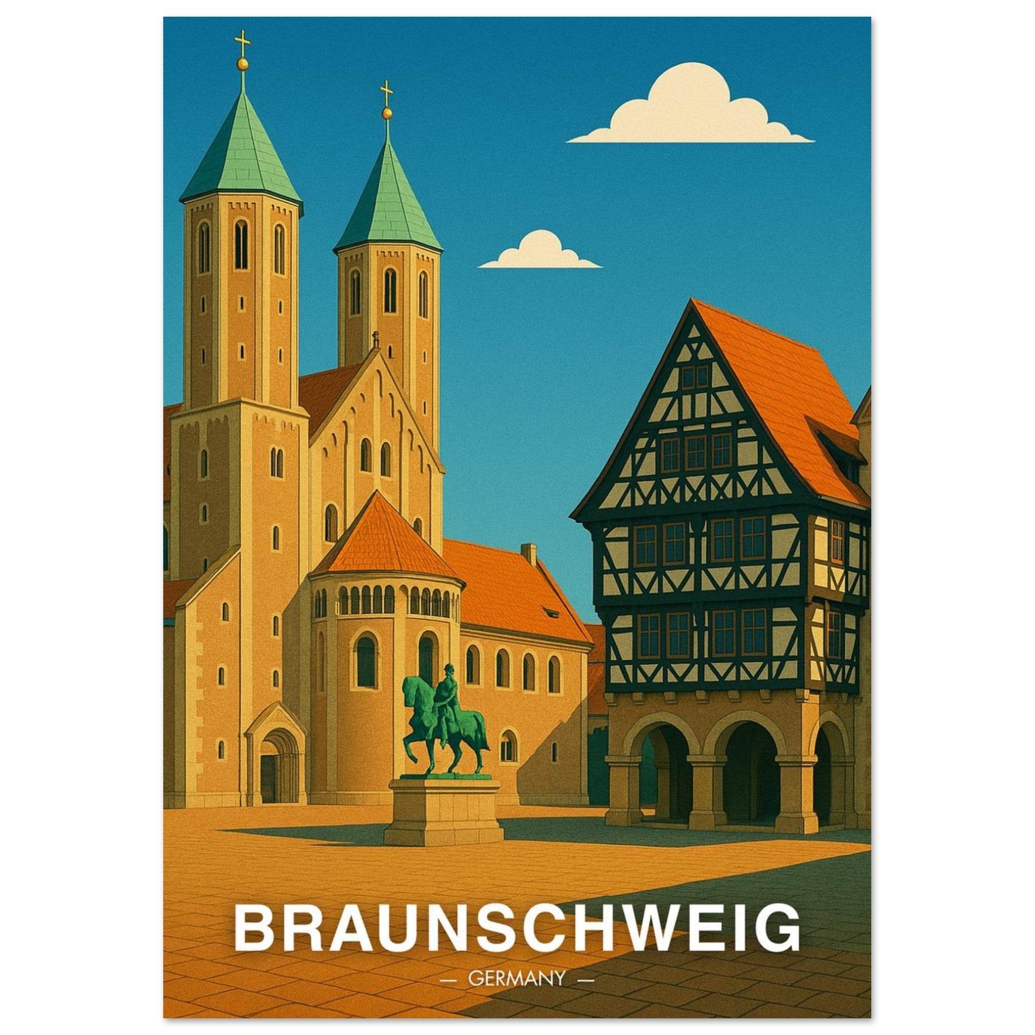 Braunschweig Poster - Geoprints