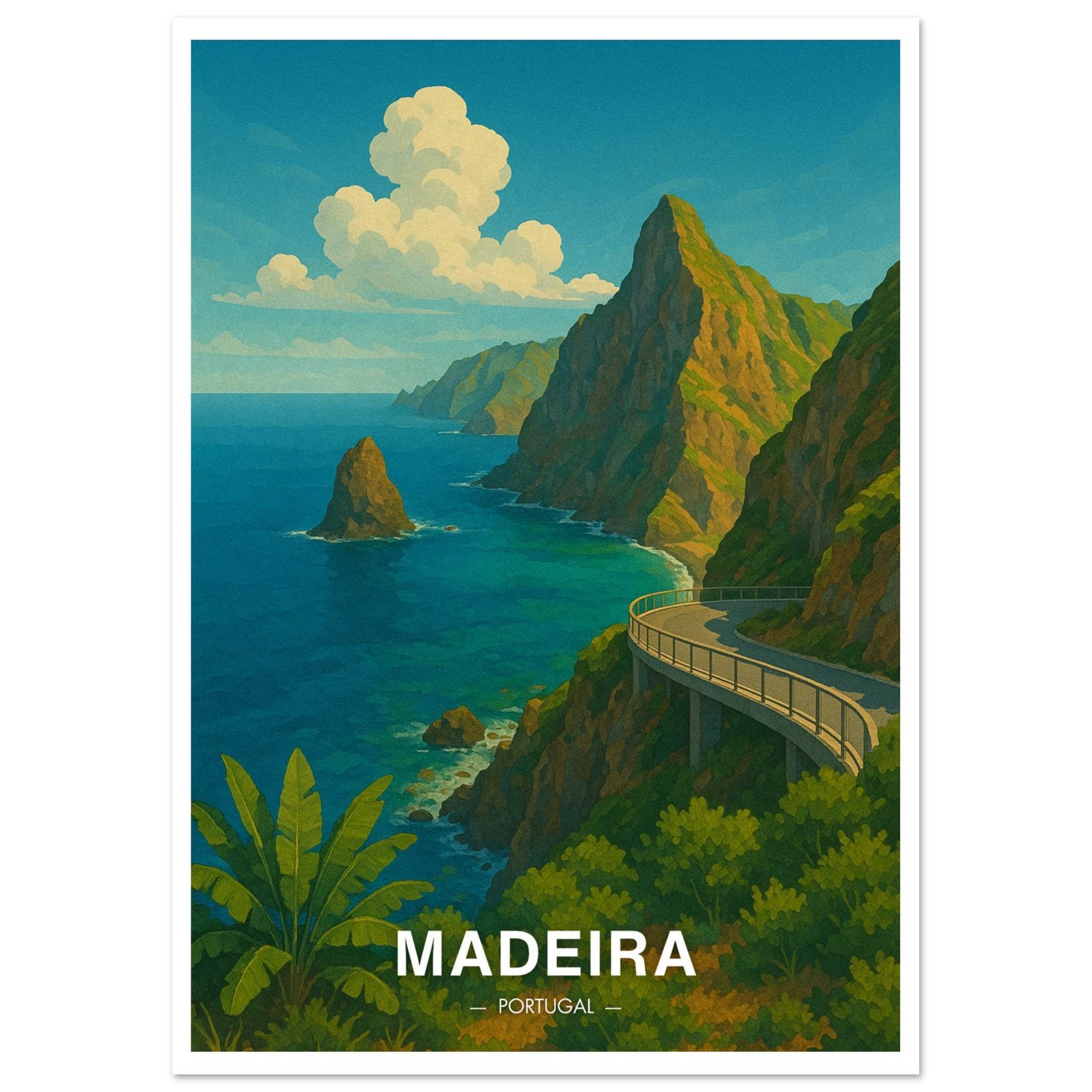 Madeira Poster - Geoprints