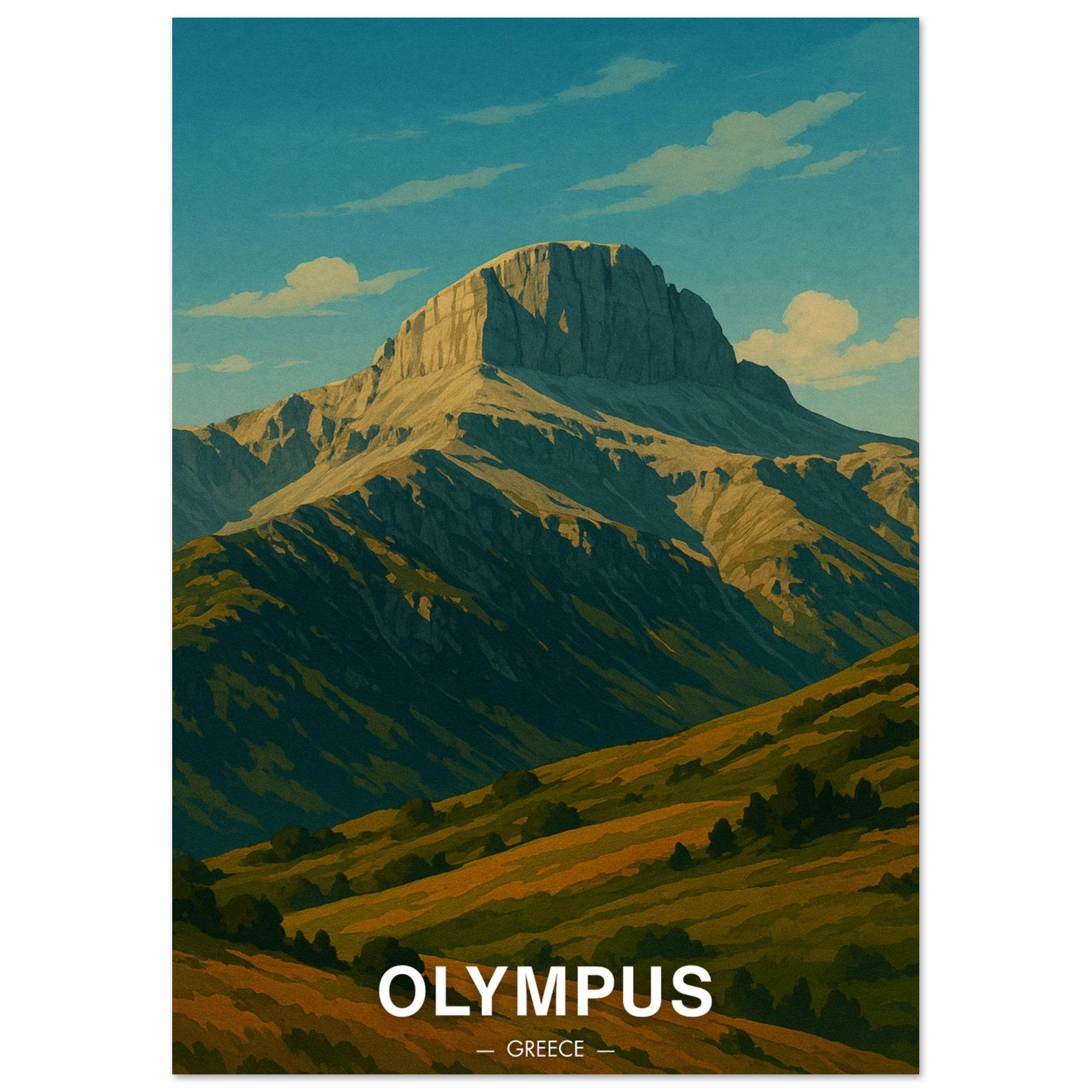 Olympus Poster - Geoprints