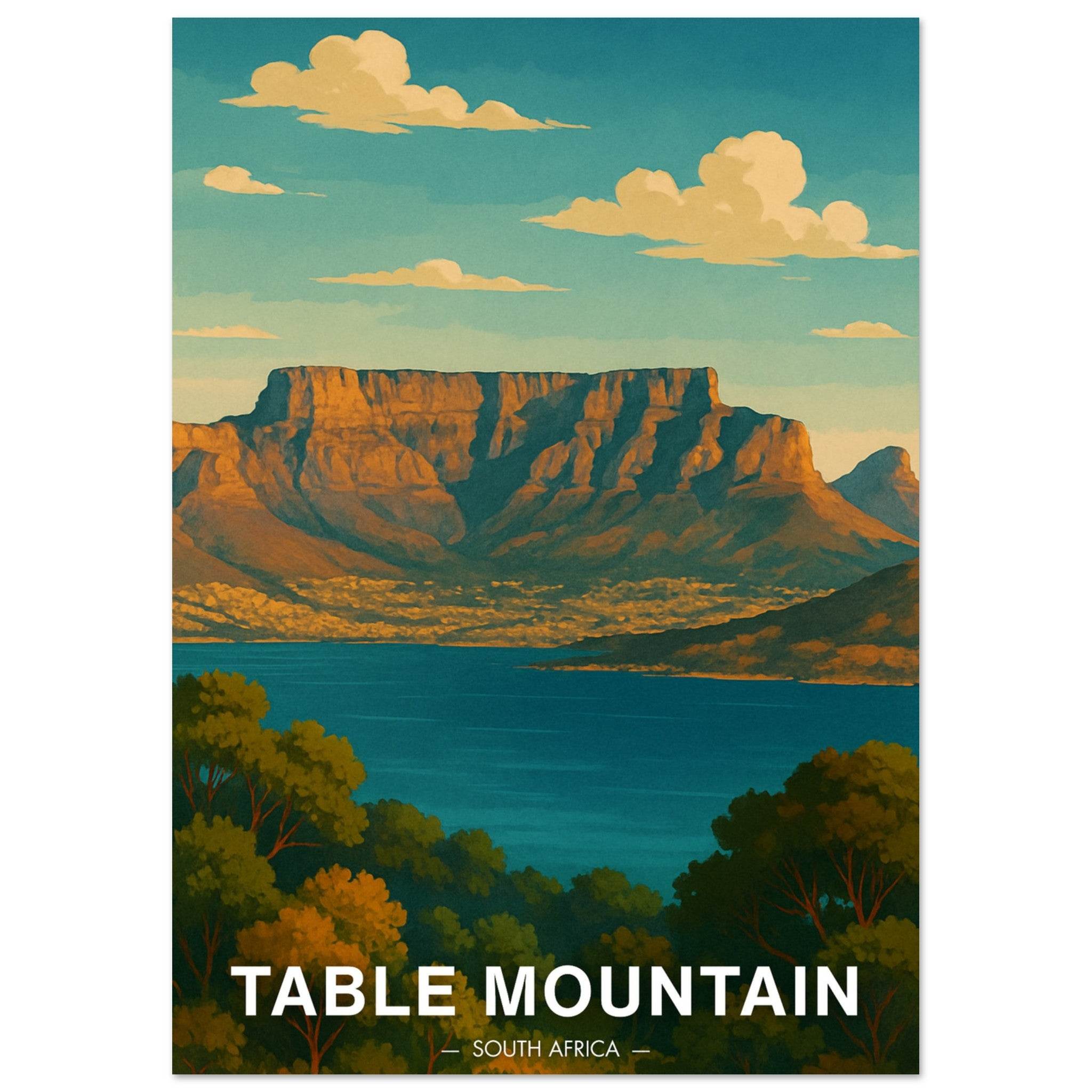 Tafelberge Poster - Geoprints