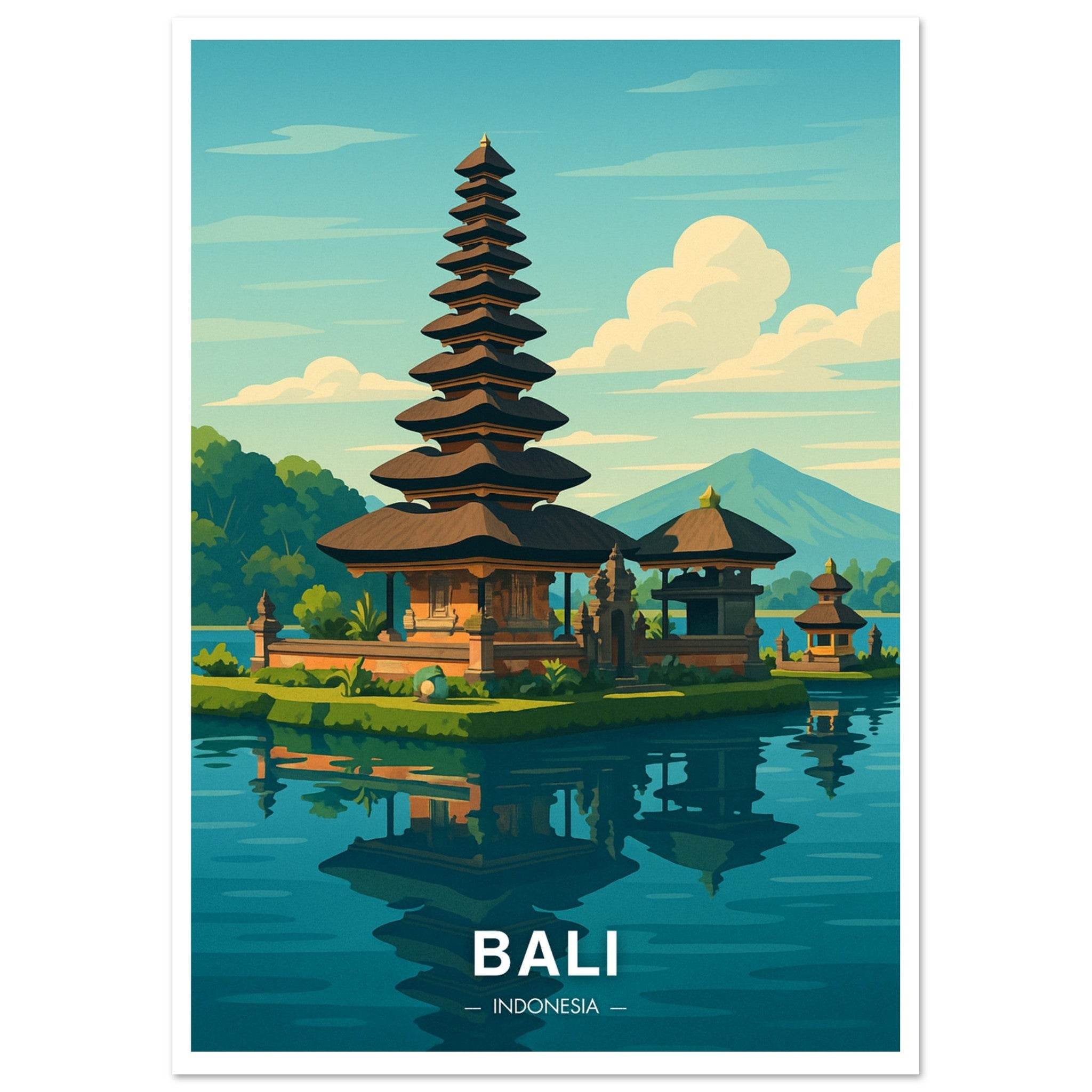 Bali Poster - Geoprints