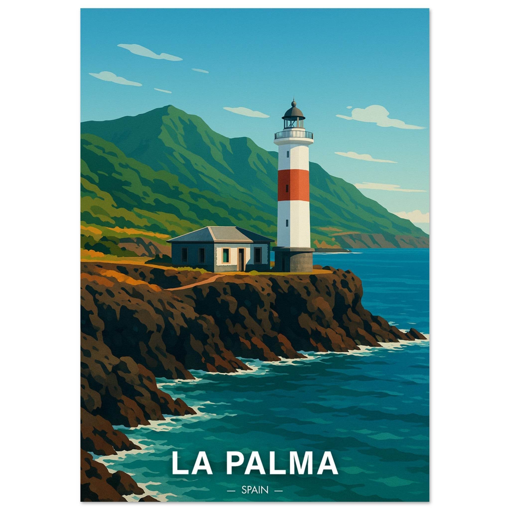 La Palma Poster - Geoprints