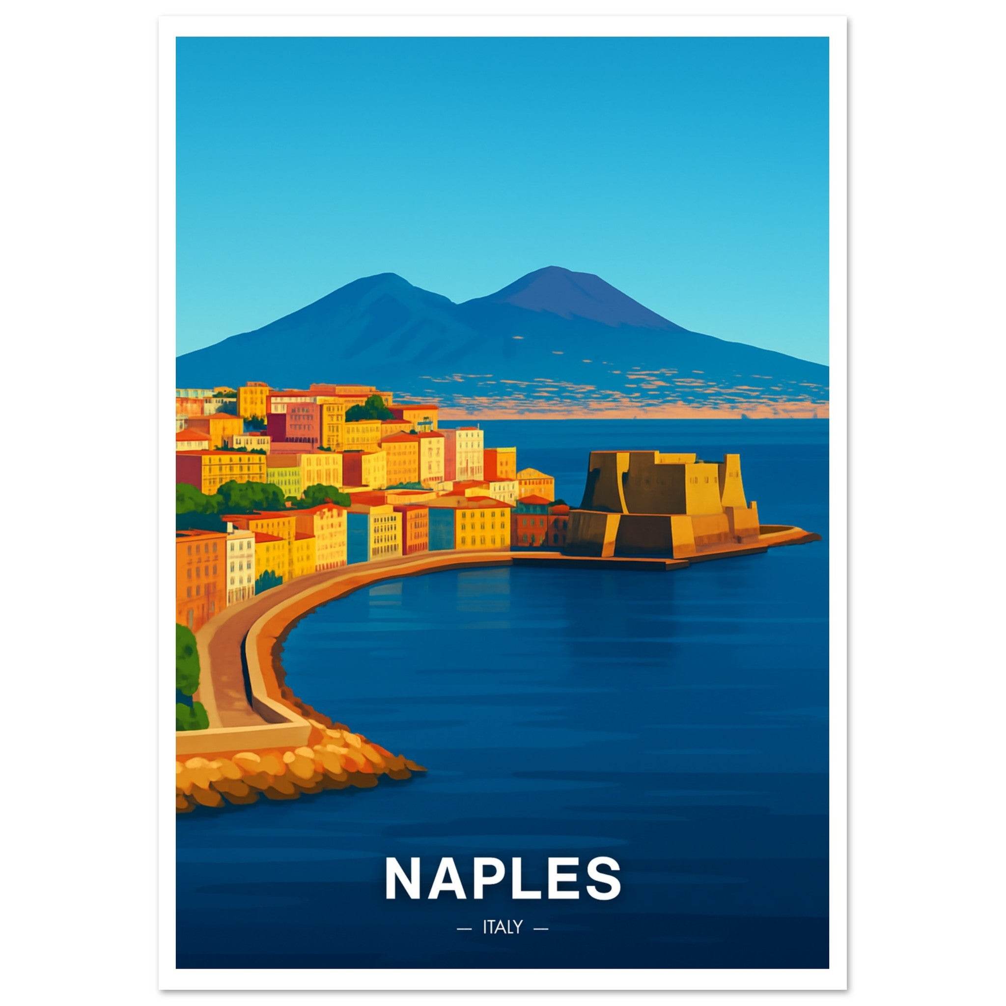 Neapel Poster - Geoprints