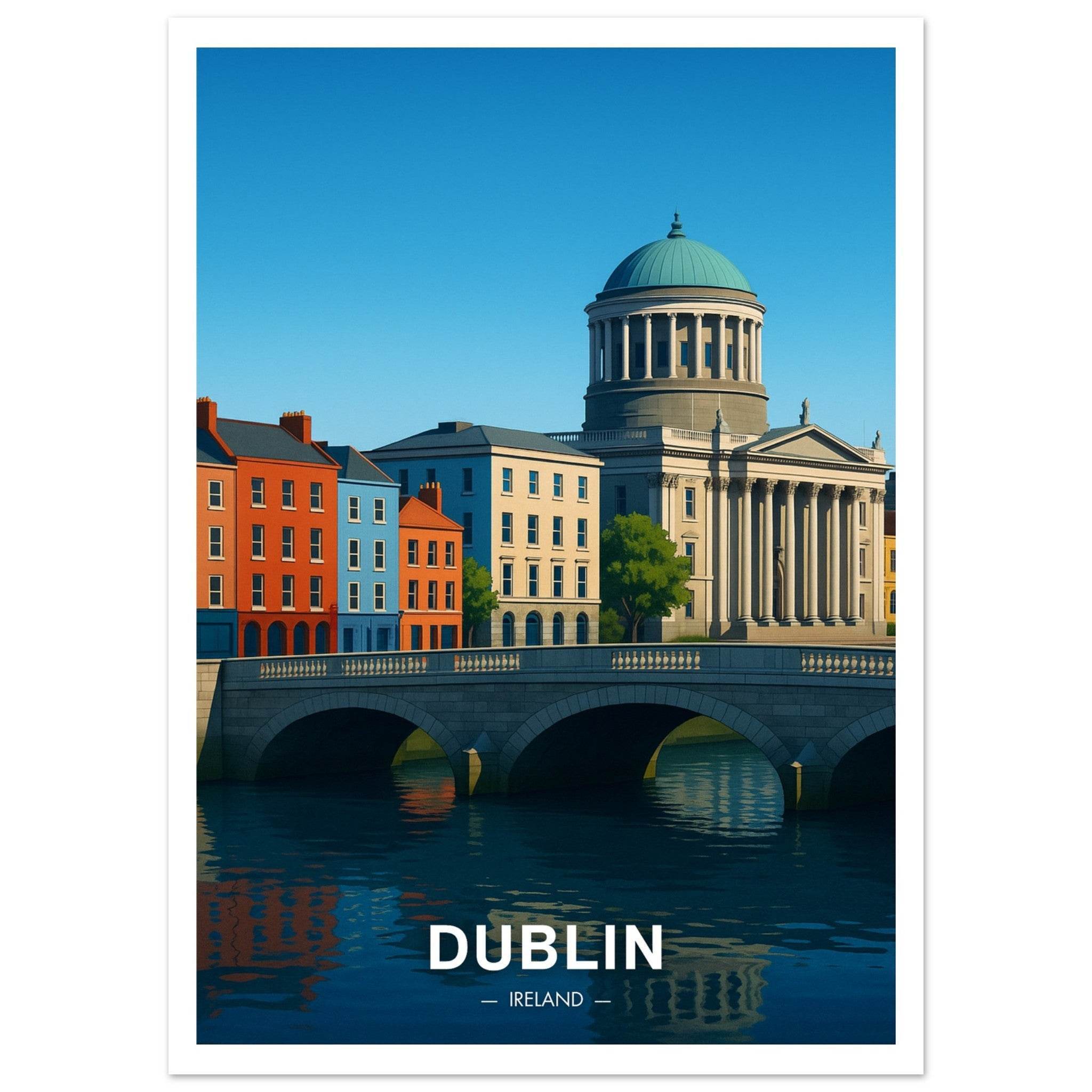 Dublin Poster - Geoprints