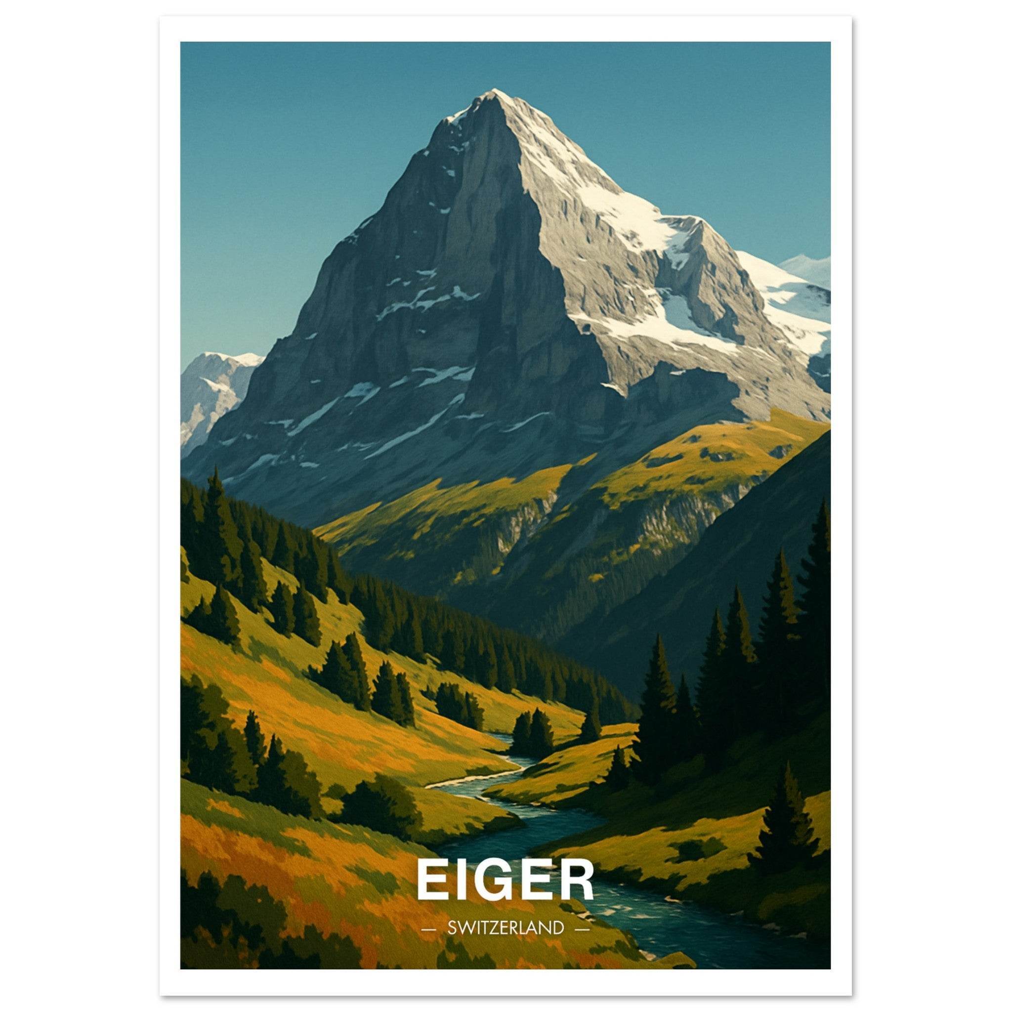 Eiger Poster - Geoprints
