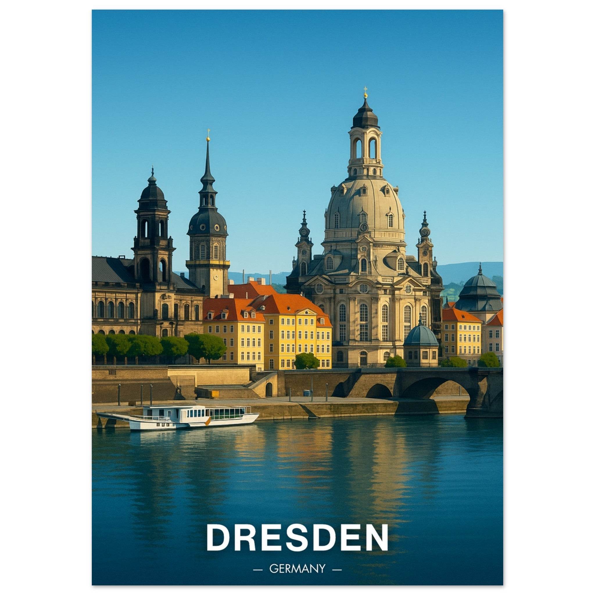 Dresden Poster - Geoprints