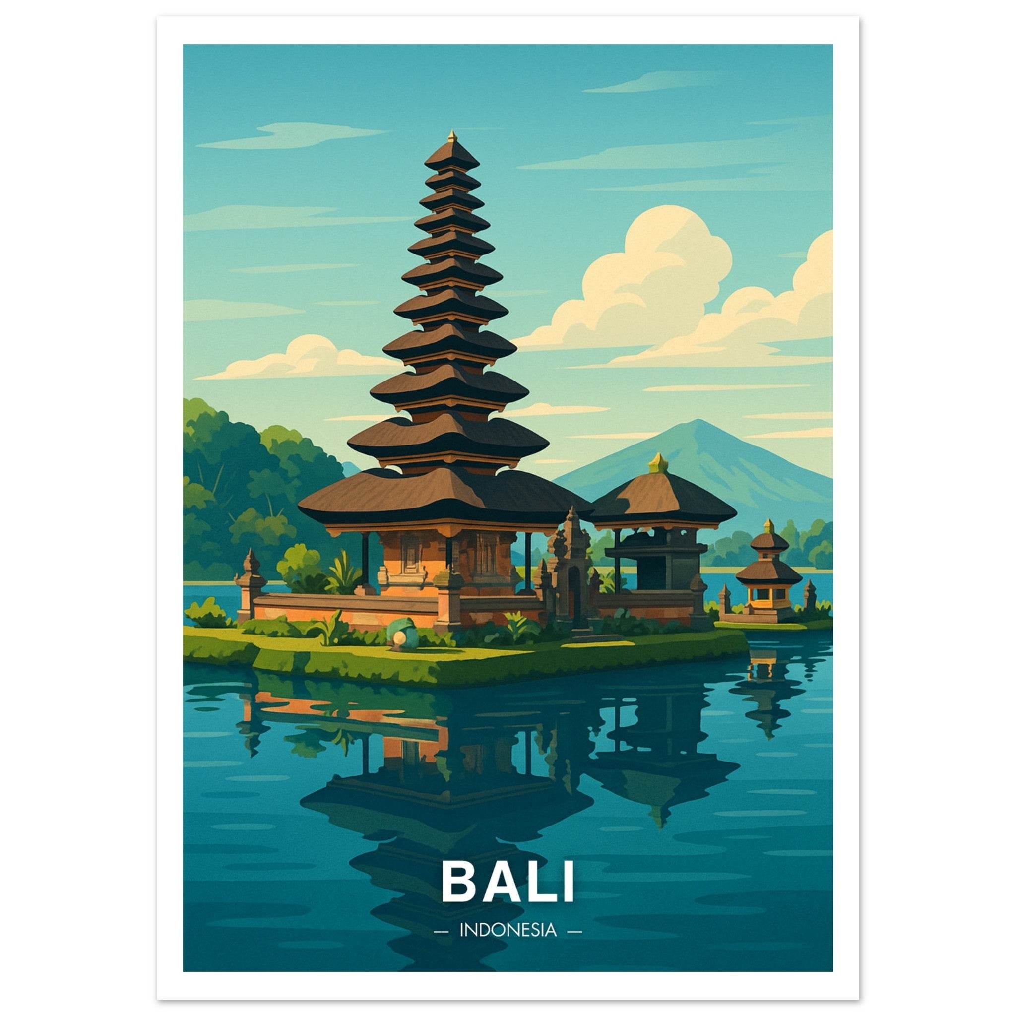 Bali Poster - Geoprints