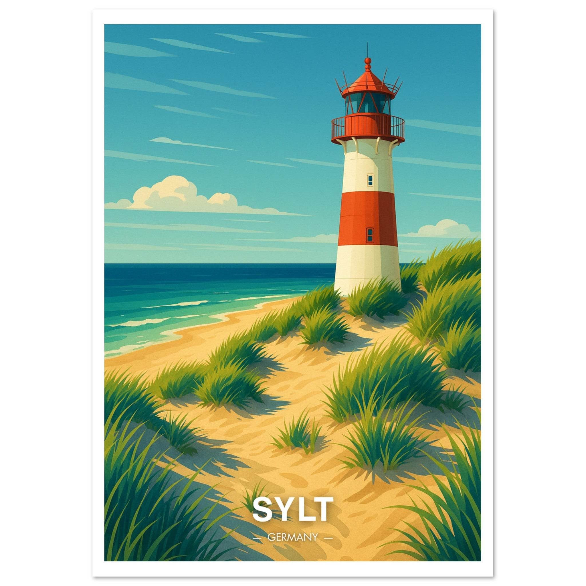 Sylt Poster - Geoprints