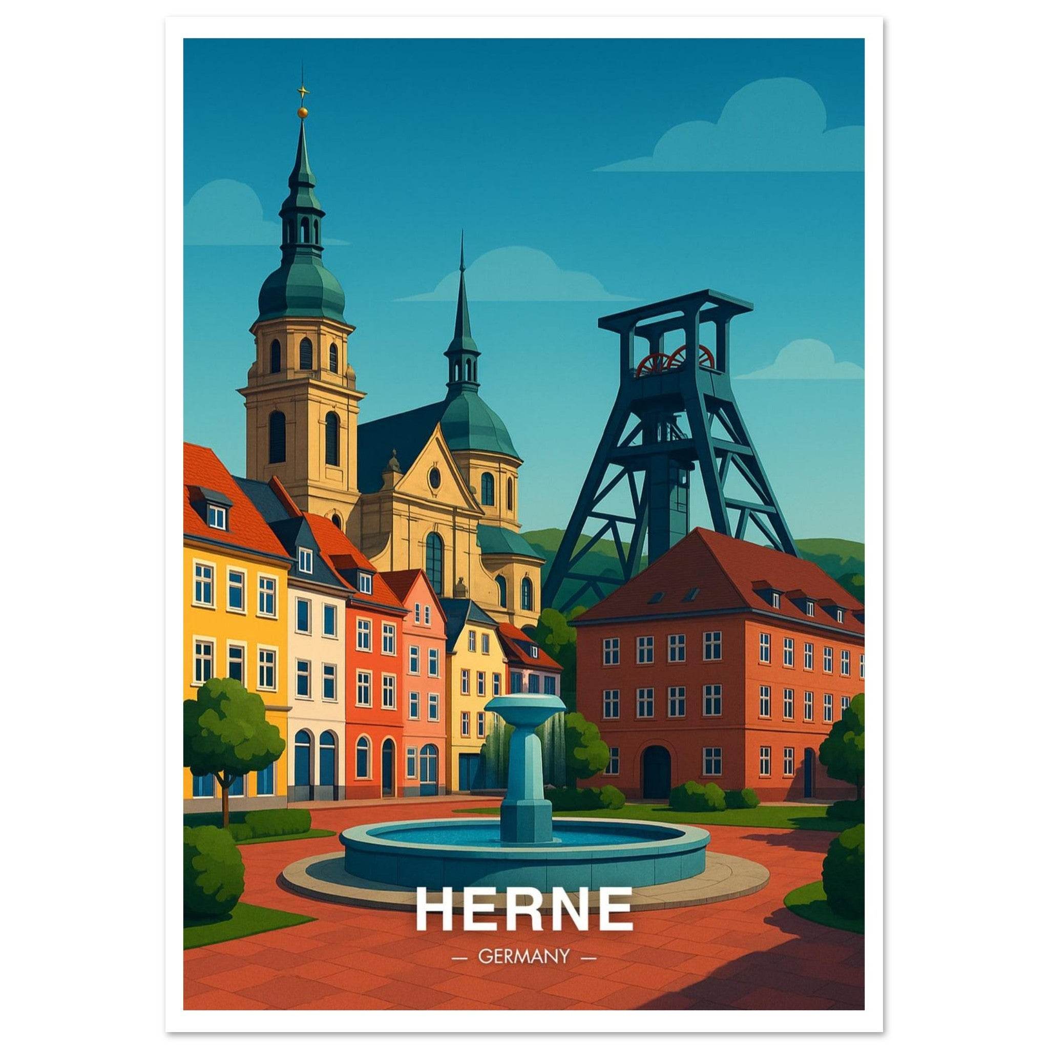 Herne Poster - Geoprints