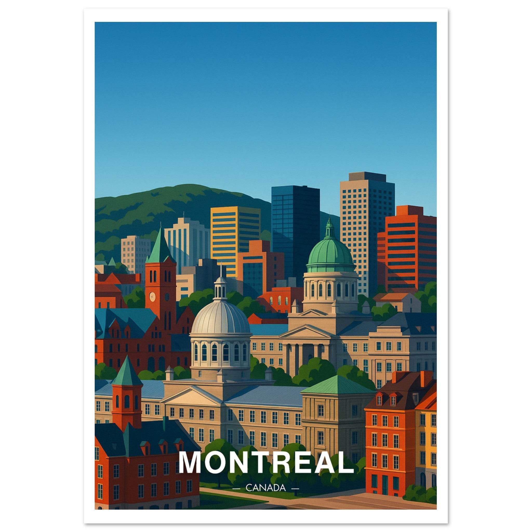Montreal Poster - Geoprints