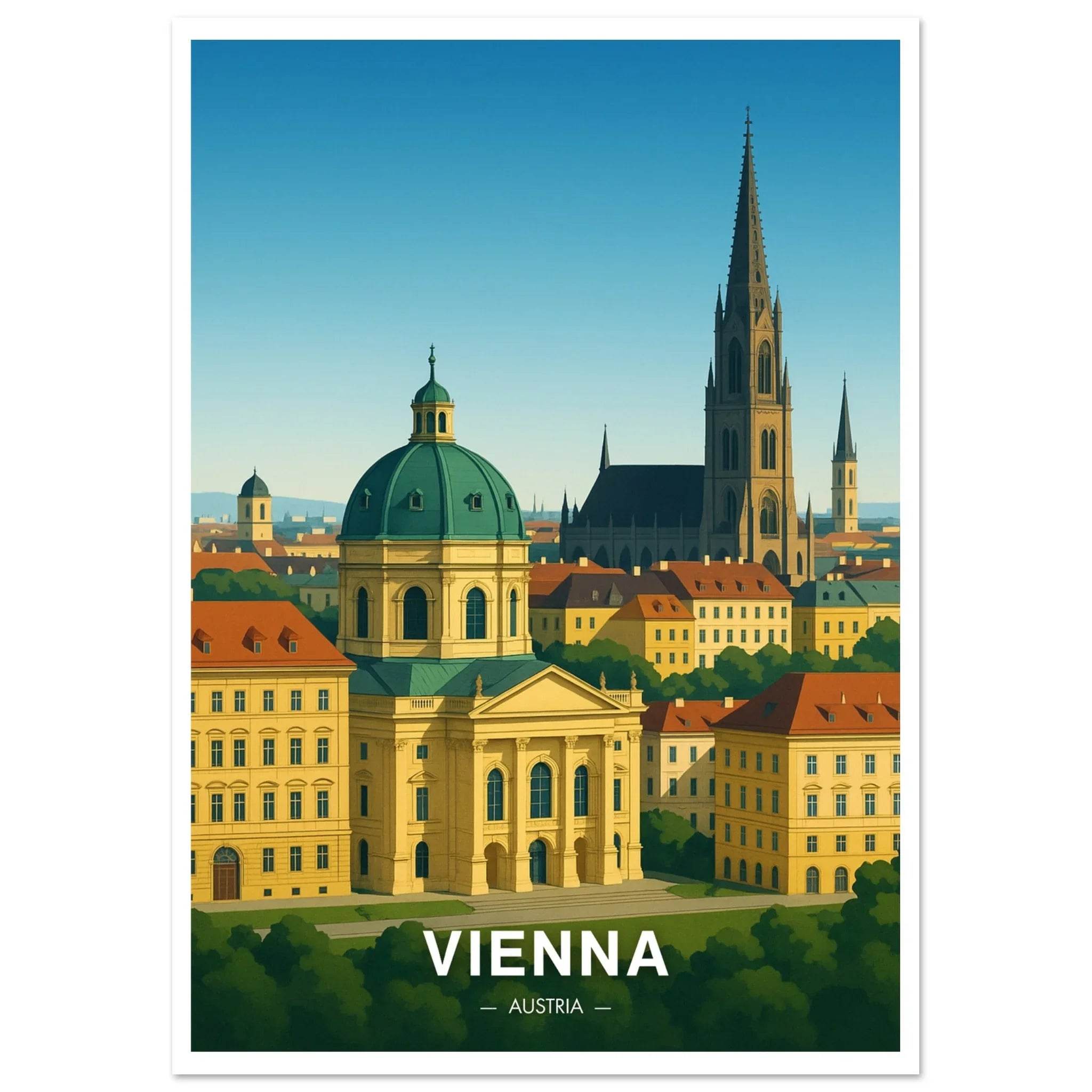 Wien Poster - Geoprints