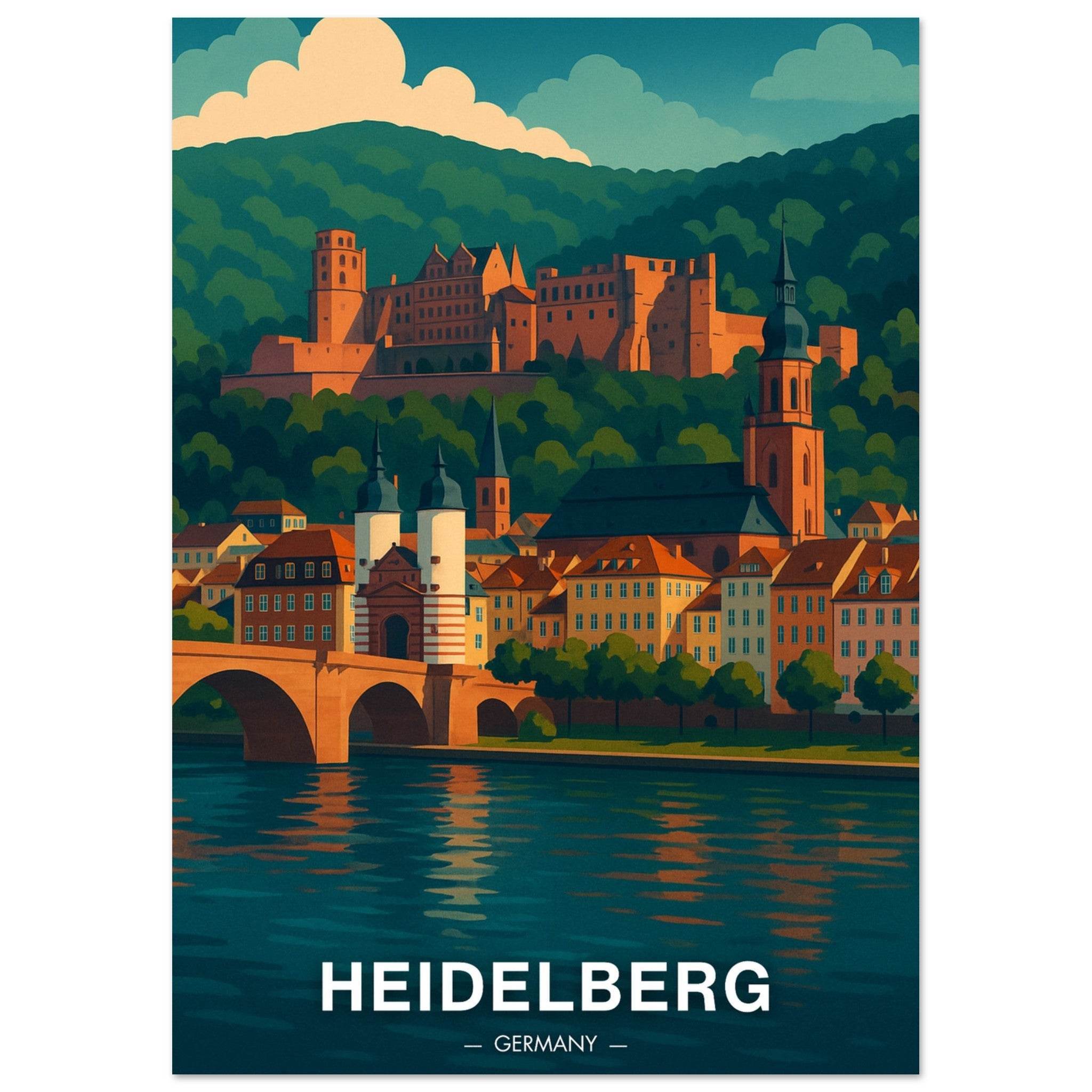 Heidelberg Poster - Geoprints