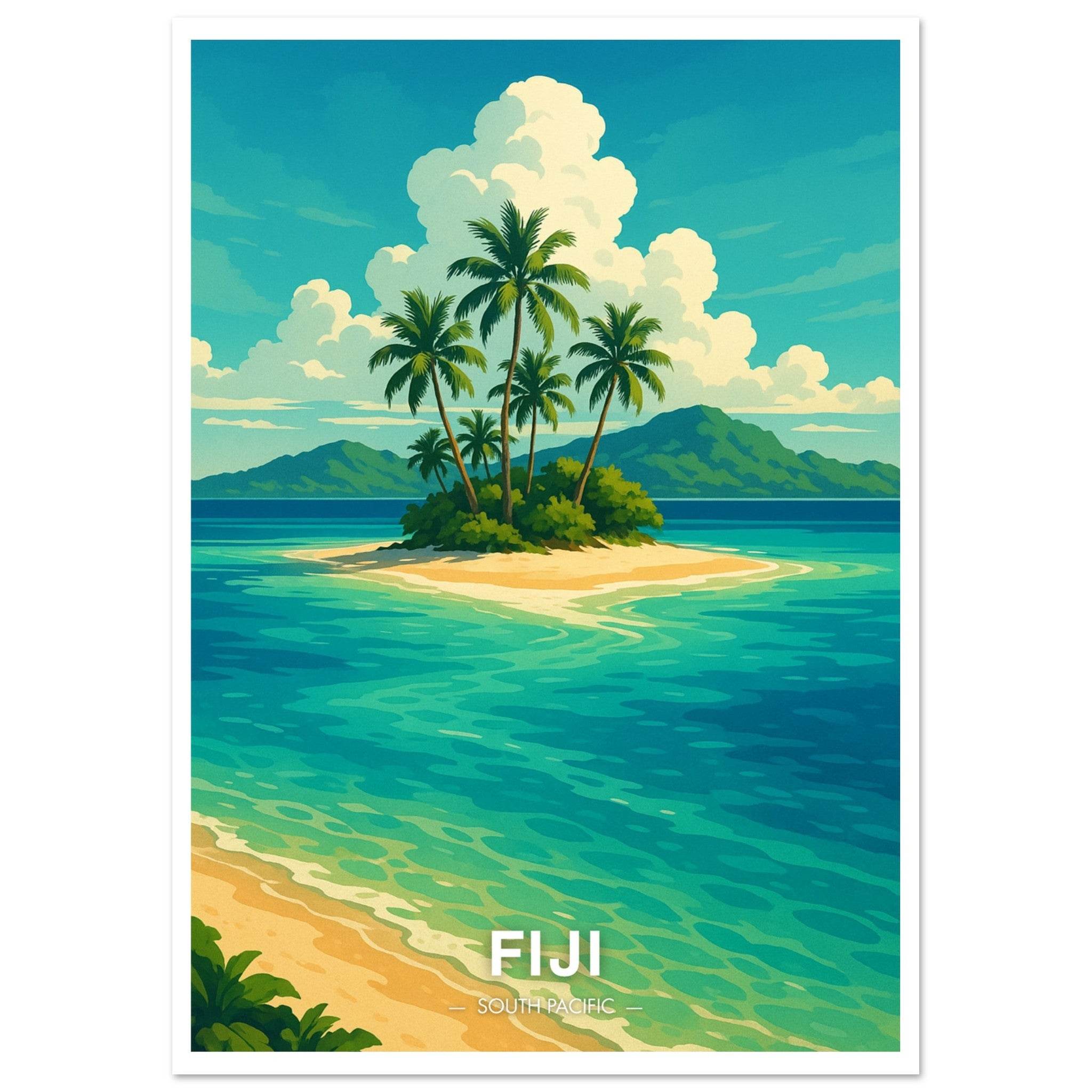 Fiji Poster - Geoprints