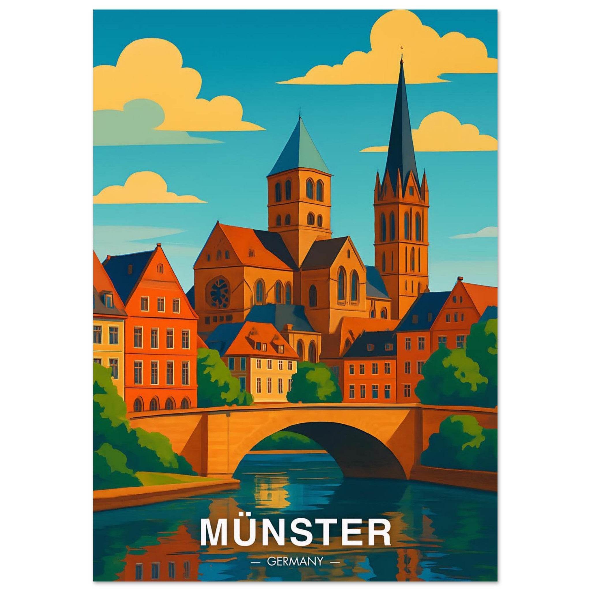 Münster Poster - Geoprints