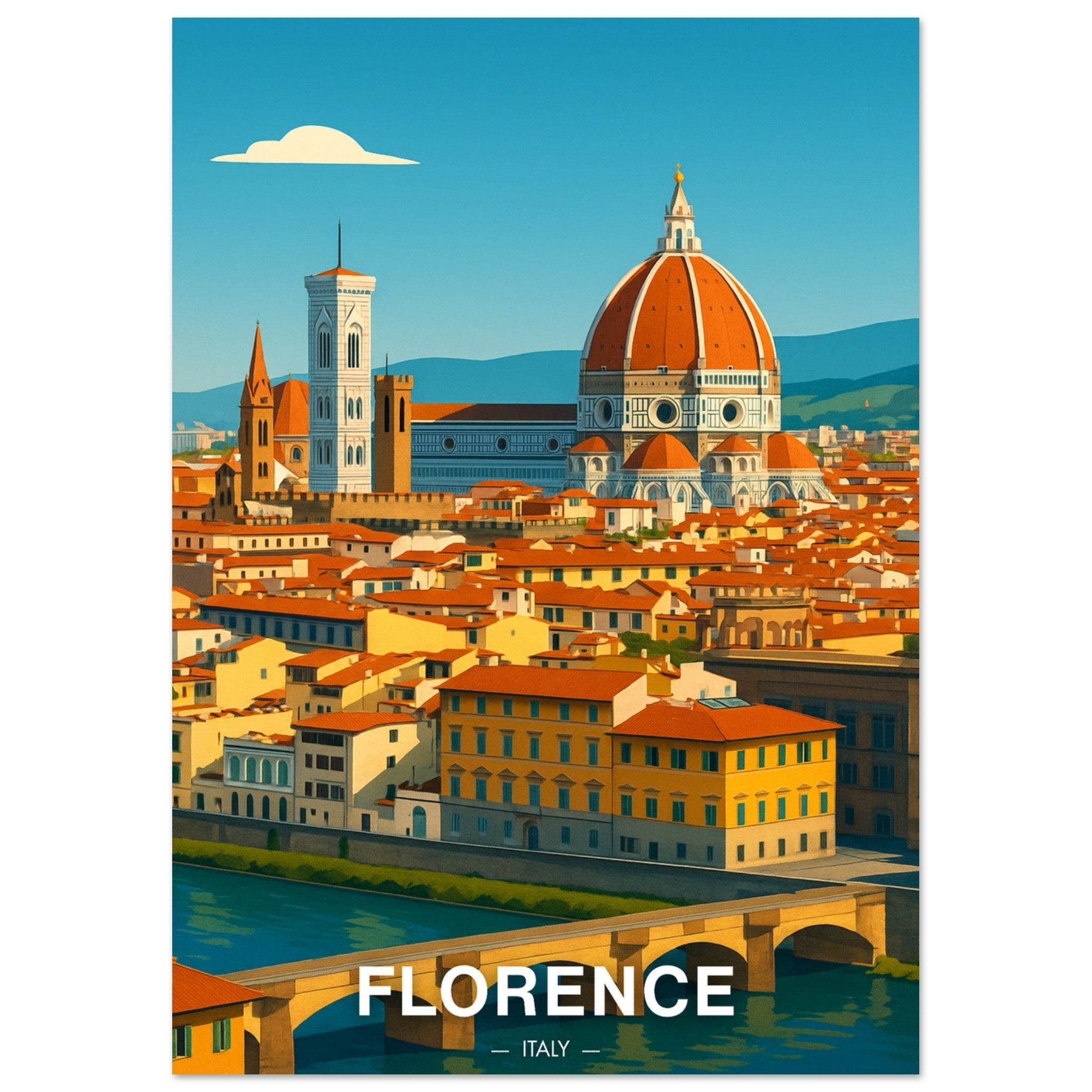 Florenz Poster - Geoprints