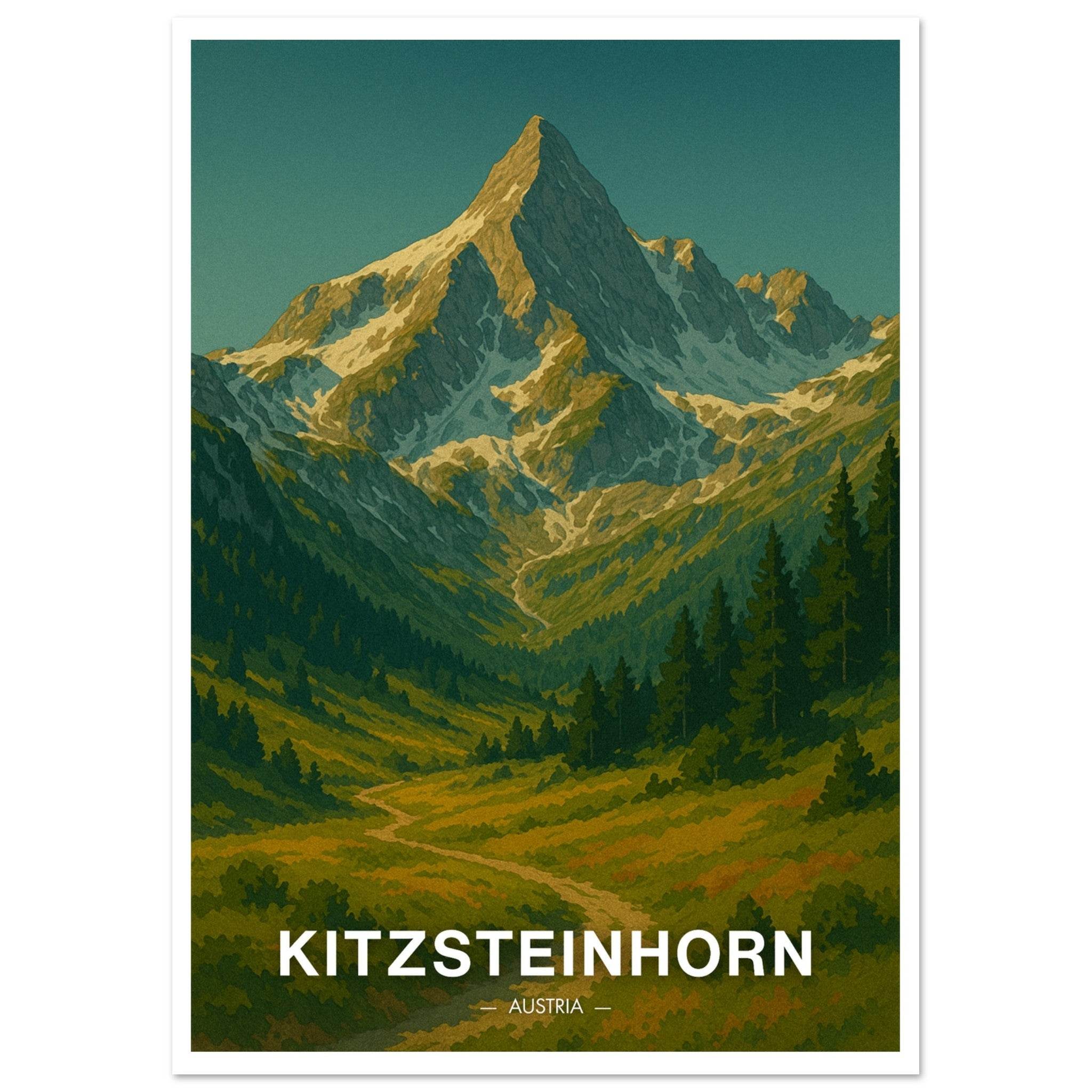 Kitzsteinhorn Poster - Geoprints