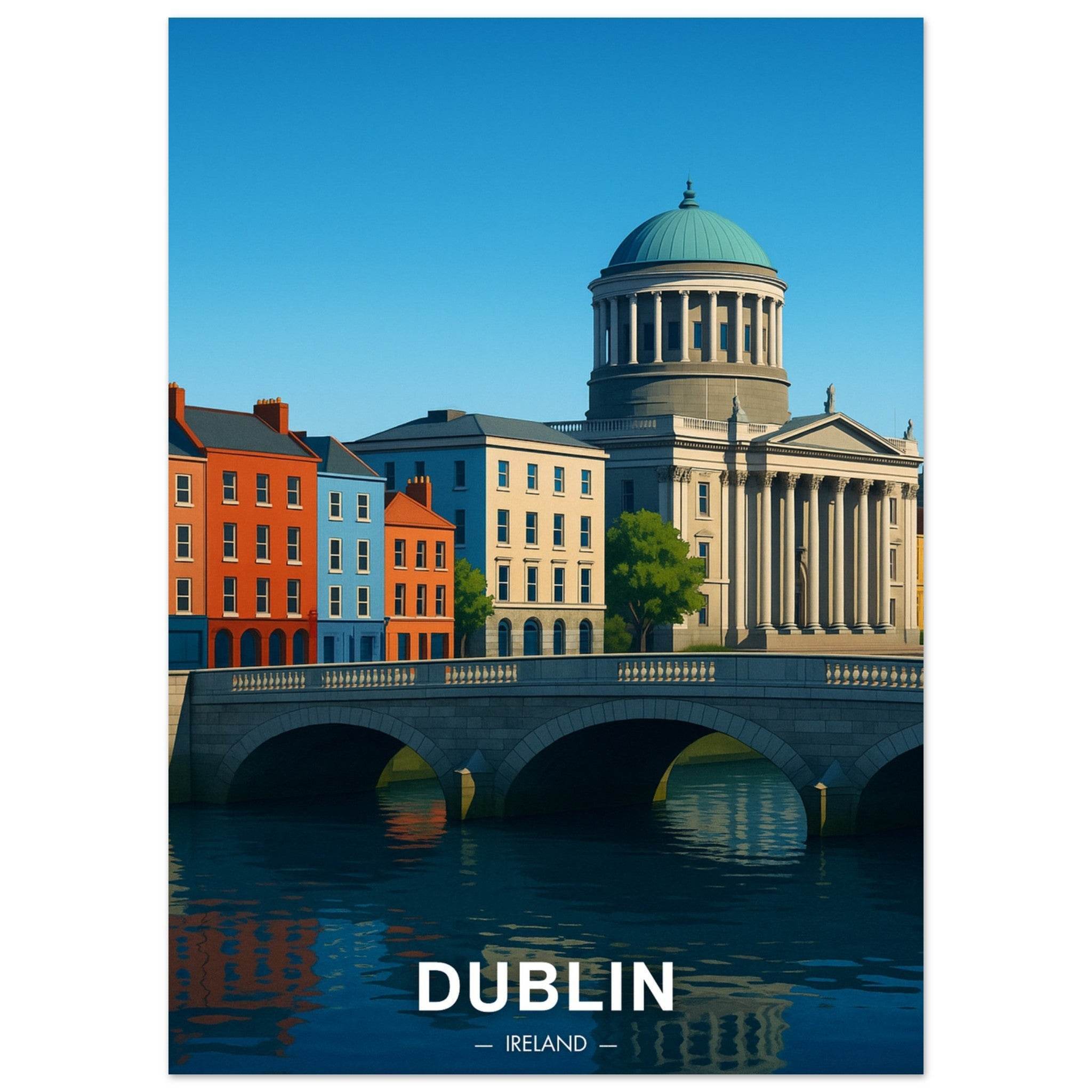 Dublin Poster - Geoprints