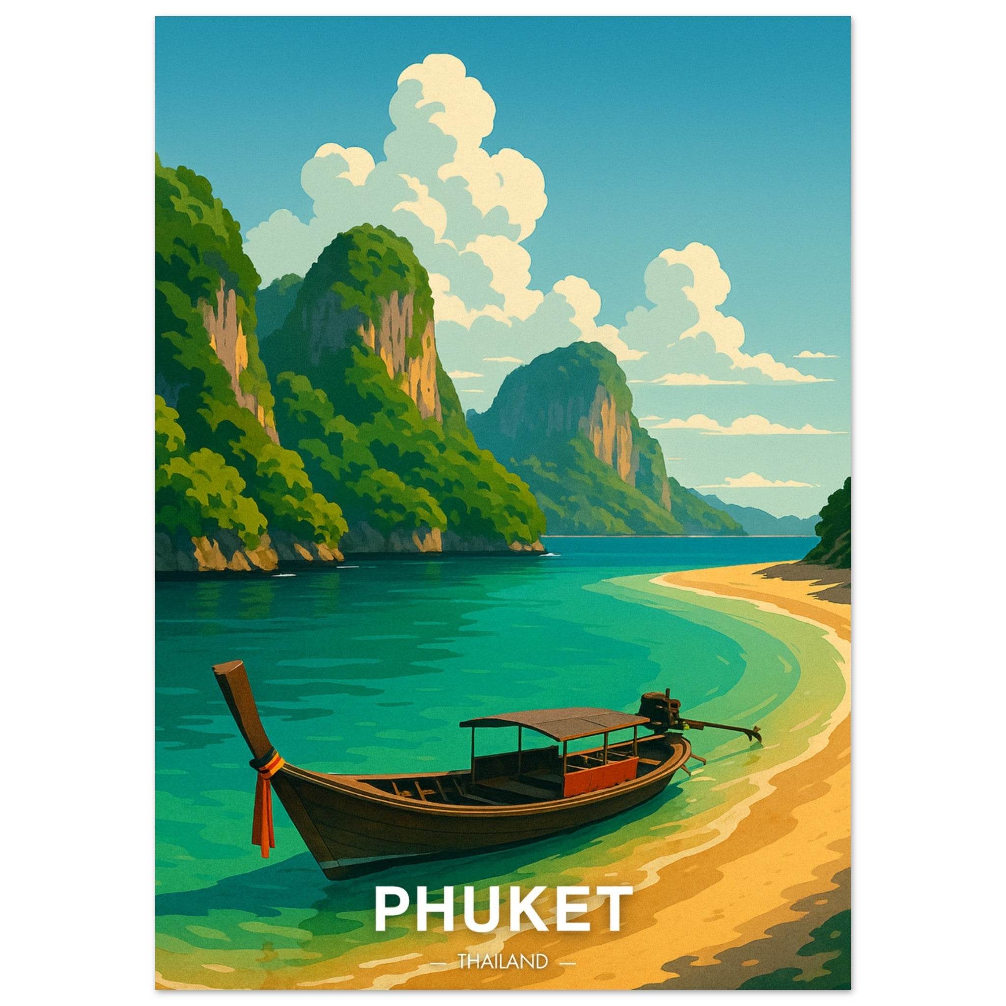 Phuket Poster - Geoprints