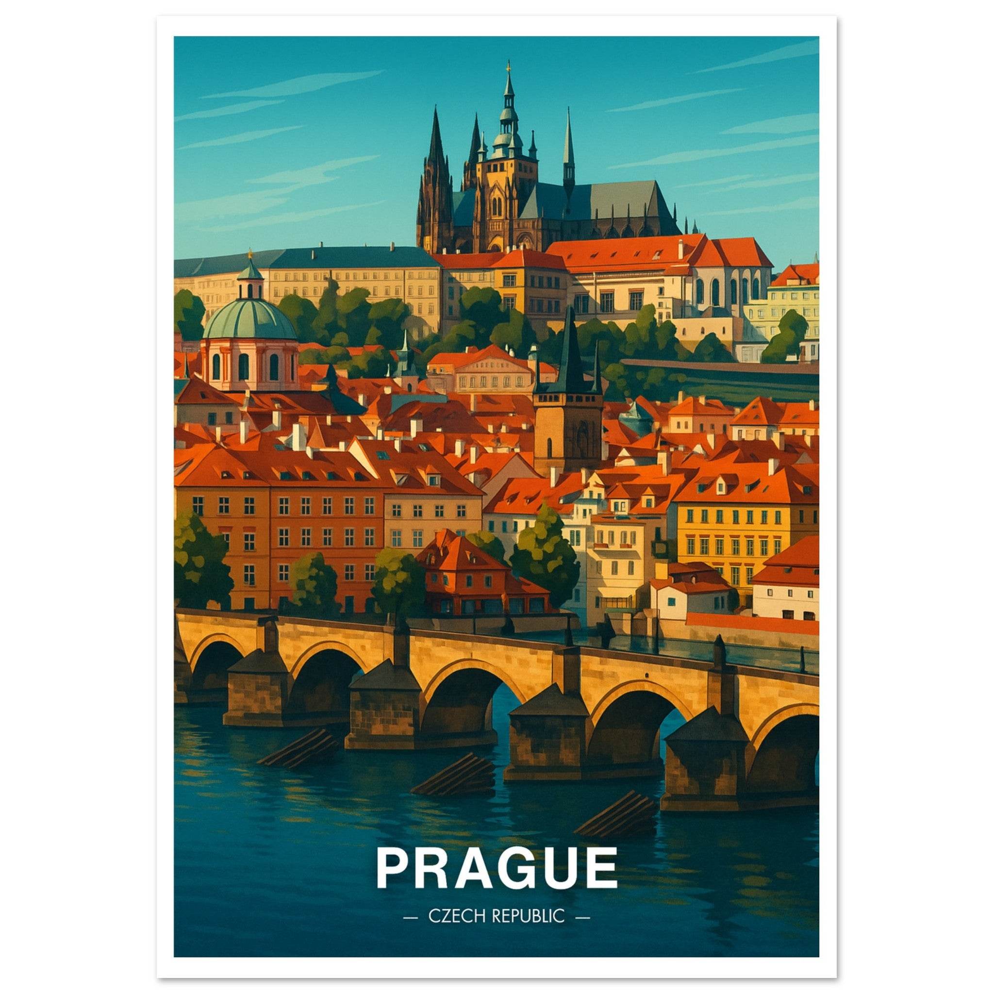 Prag Poster - Geoprints